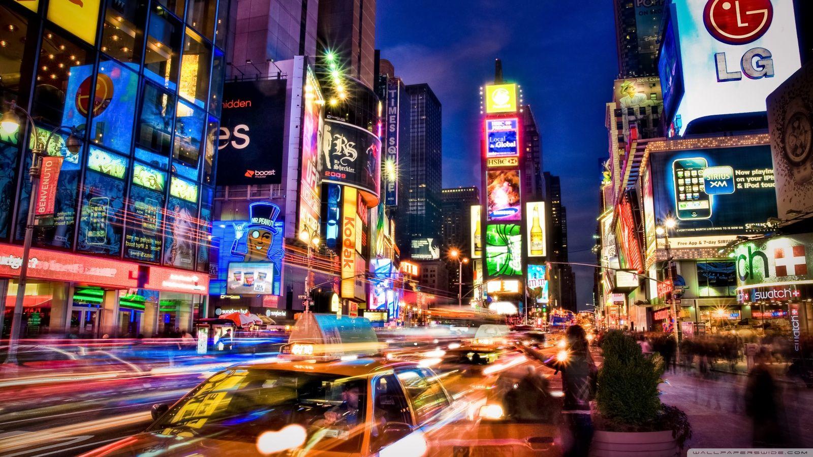 1600x900 New york HD wallpaper