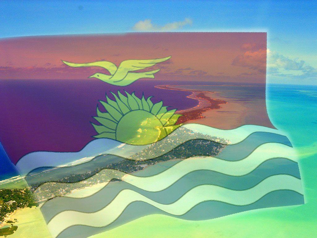 1024x768 Kiribati Flag Wallpaper