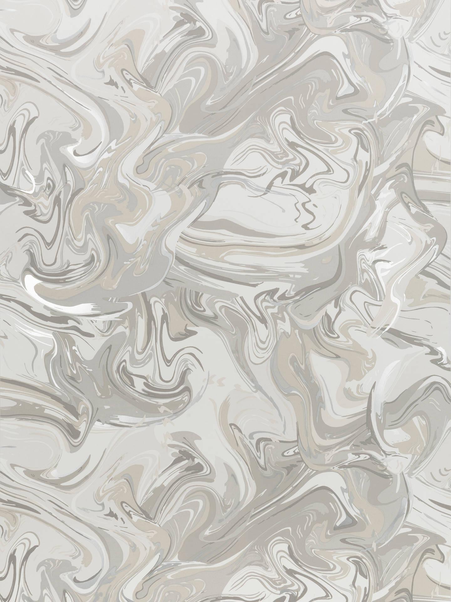 1440x1920 kate spade new york for GP & J Baker Whimsies Marble Swirl Wallpaper, Silver W3329.1611