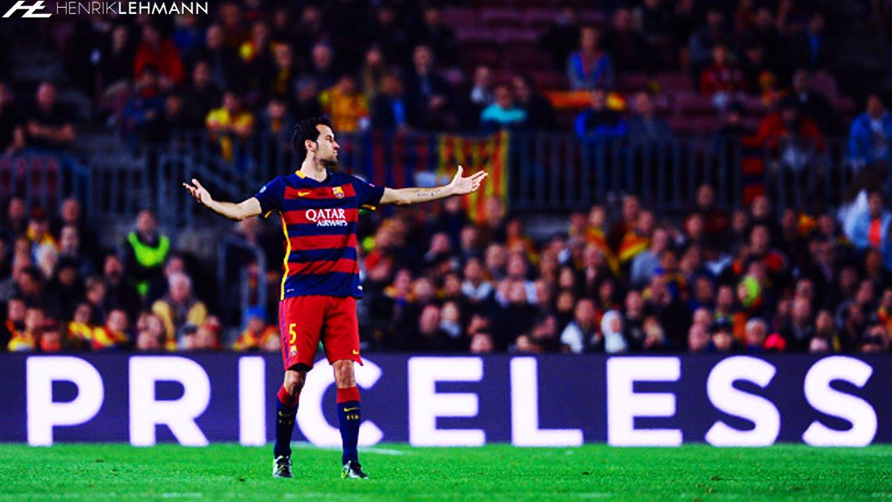 1280x720 Sergio Busquets ○ Bossing The Midfield ○ 2015 16