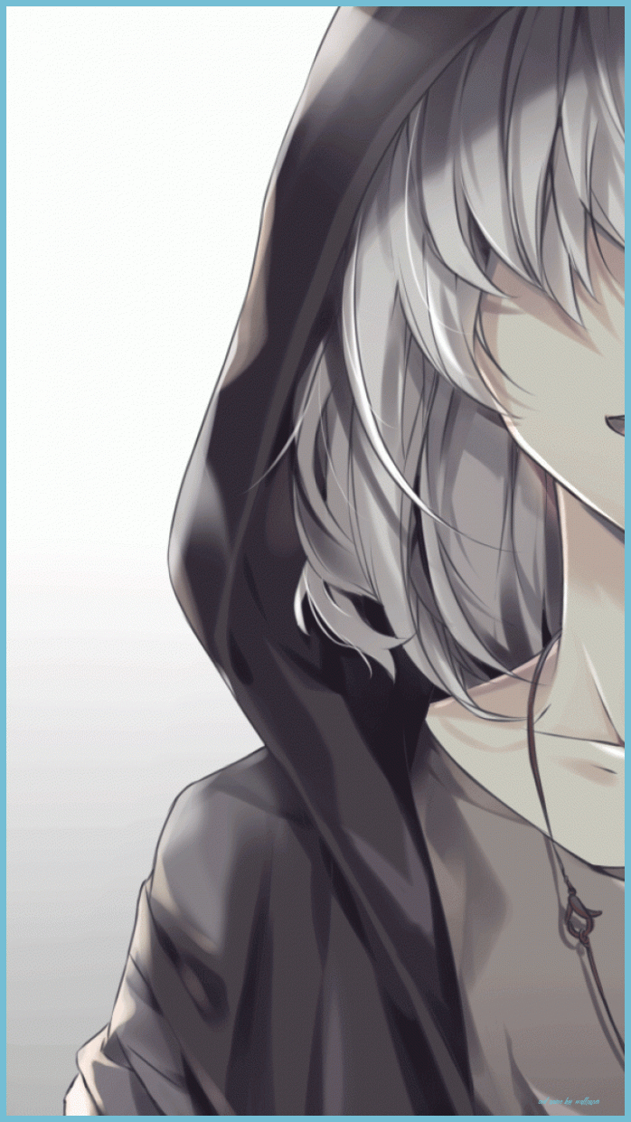 698x1241 Anime Wallpaper Of Boy Tải xuống 8x8 Anime Boy White Hair - Cool Anime Boy Wallpaper