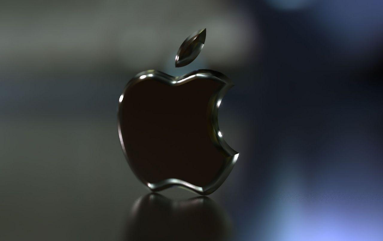 1280x804 Black Apple iPhone Wallpaper