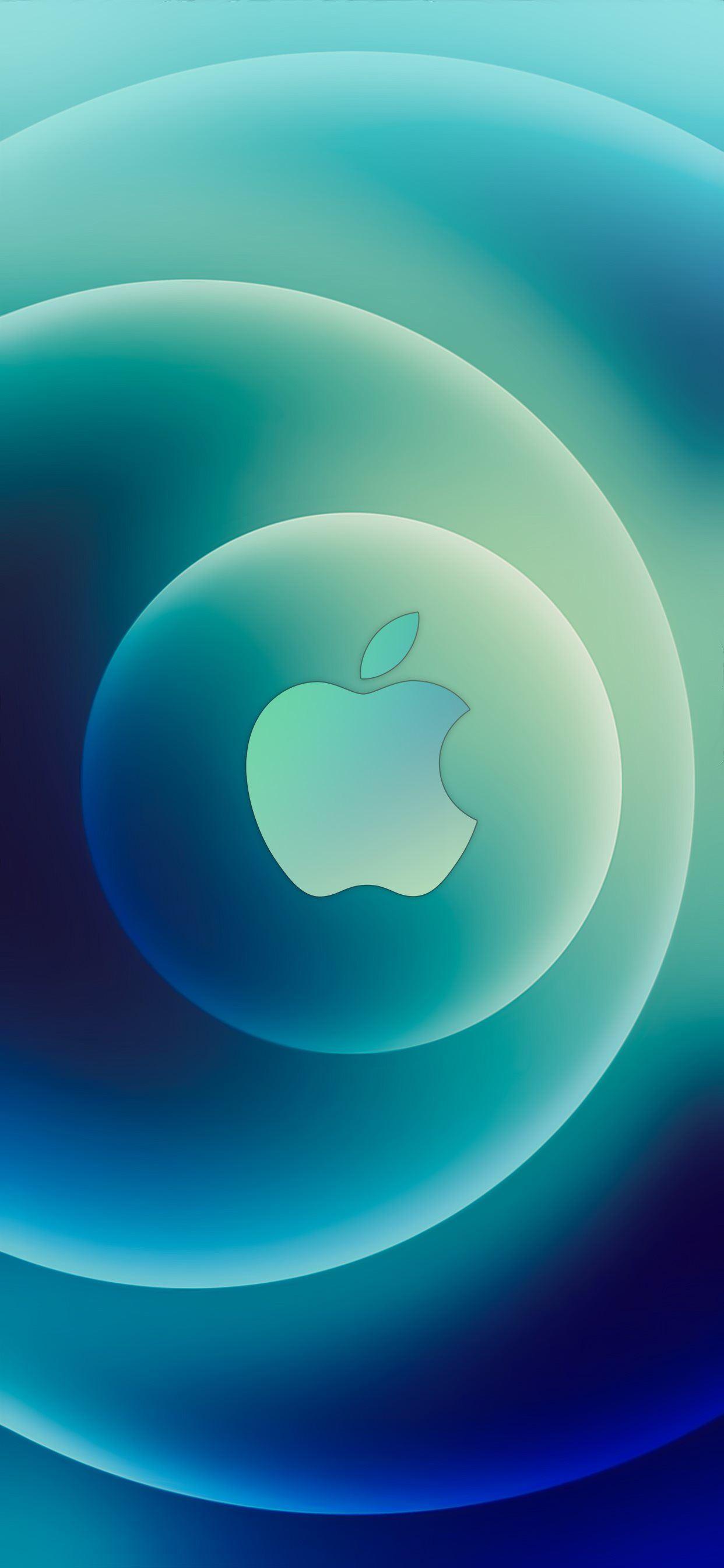 1242x2688 Apple Event 13 Oct Logo Light by AR7 iPhone 11 Wallpaper Free Download