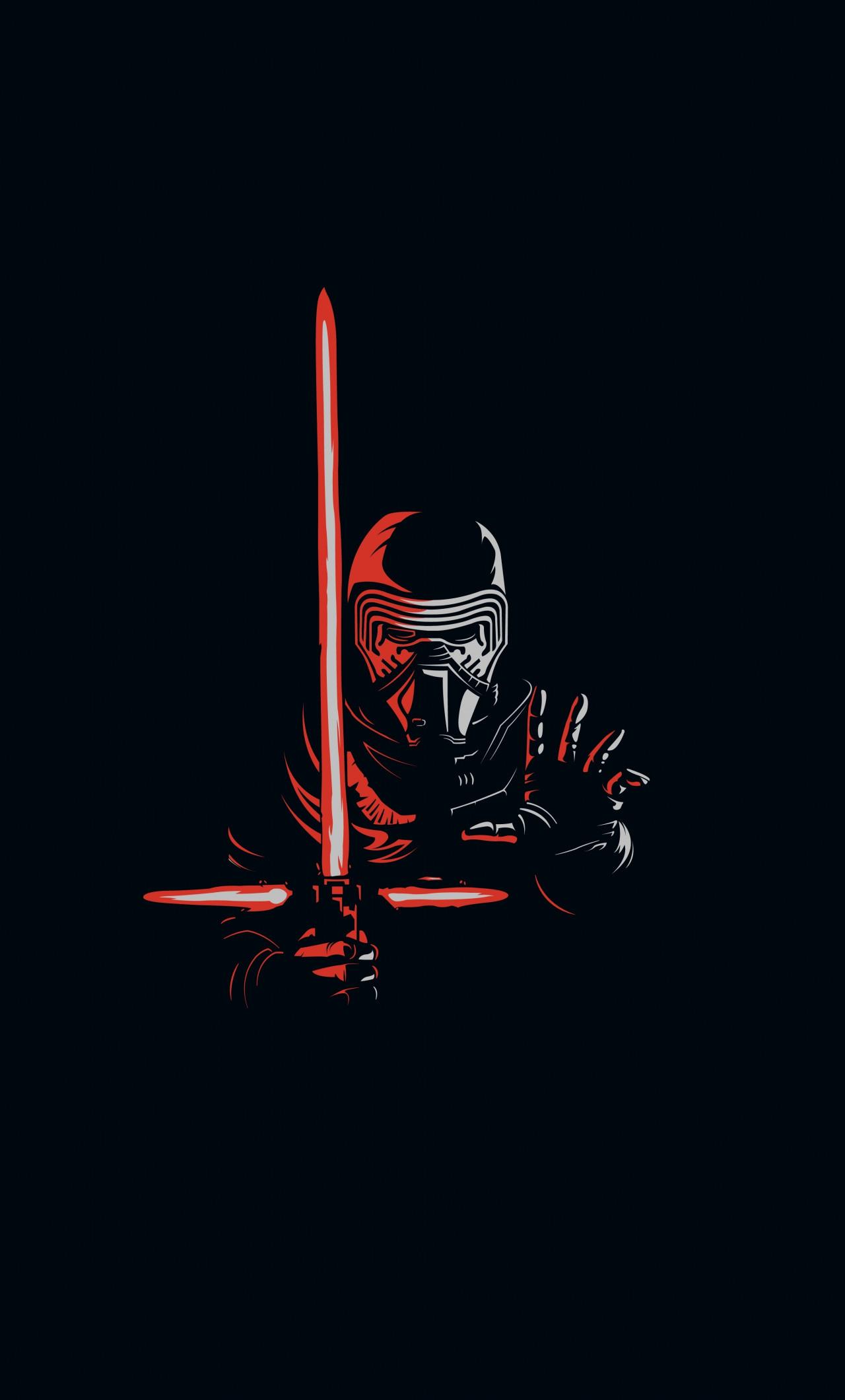 1280x2120 Kylo Ren iPhone Wallpaper You In Different Languages