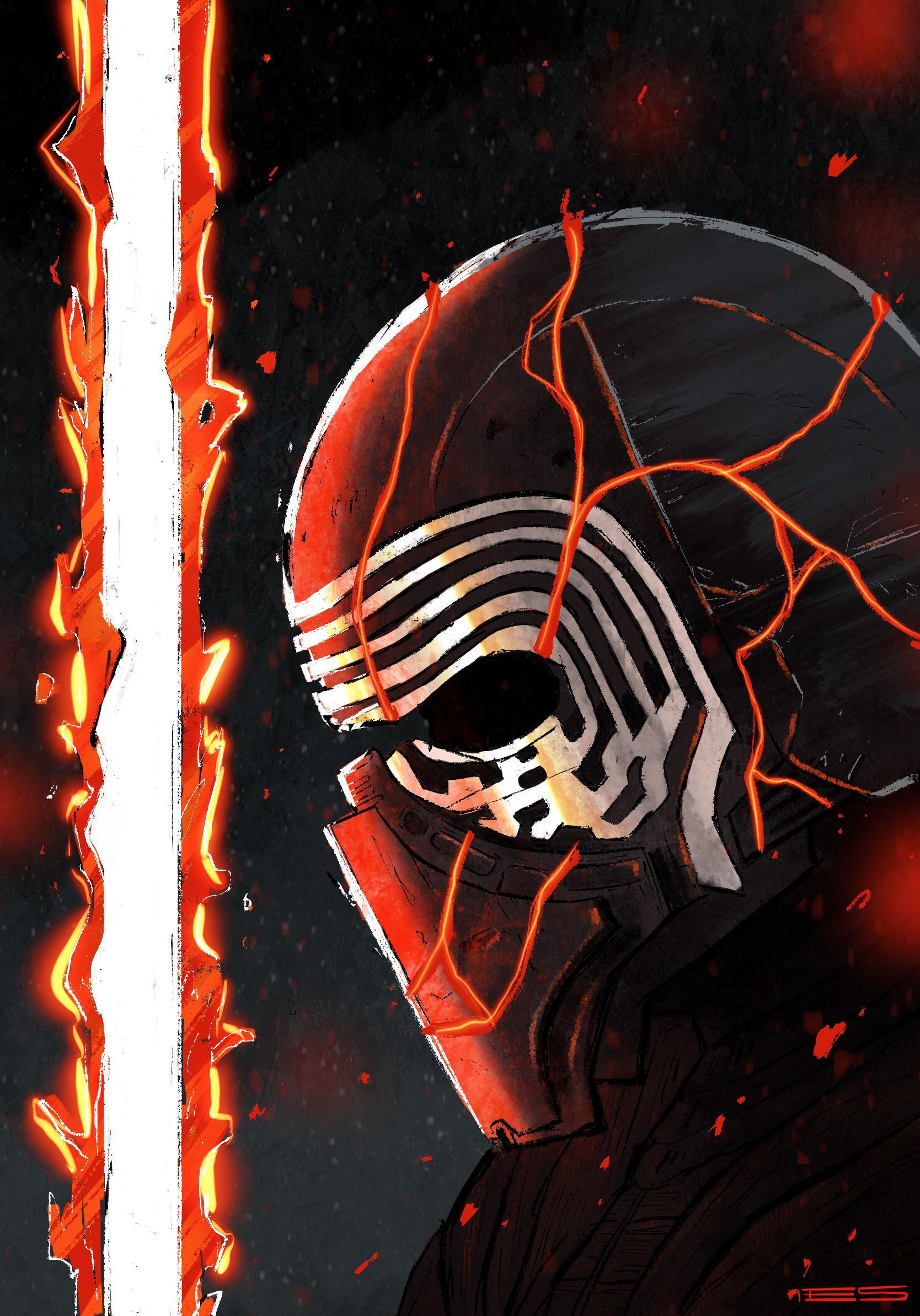 1668x2388 Star Wars 7 Kylo Ren Helmet