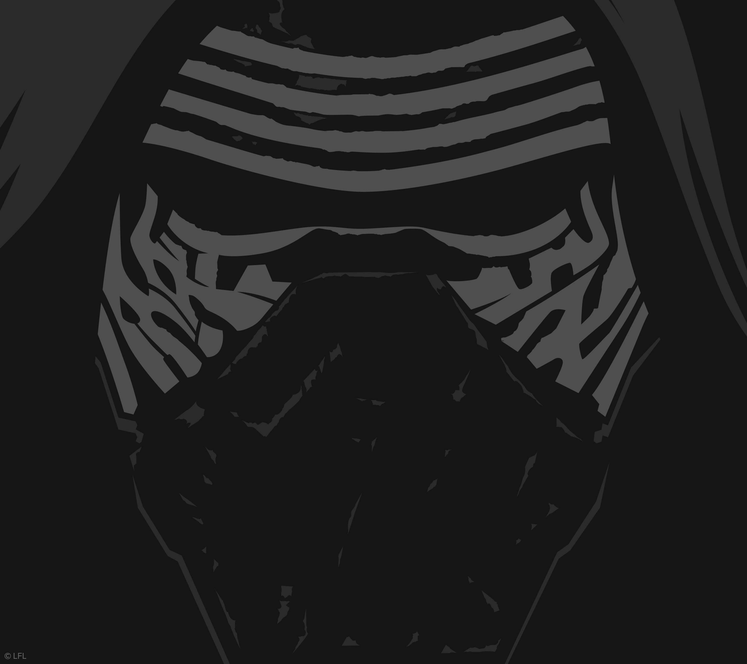 2880x2560 The Force Awakens Ren Mask Background HD Wallpaper