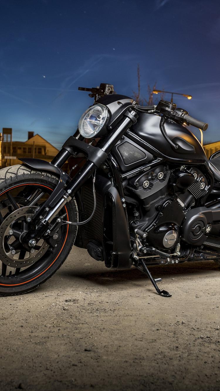 750x1334 Download harley davidson, muscle bike, night out 750x1334 wallpaper, iphone iphone 750x1334 HD image, background, 18566