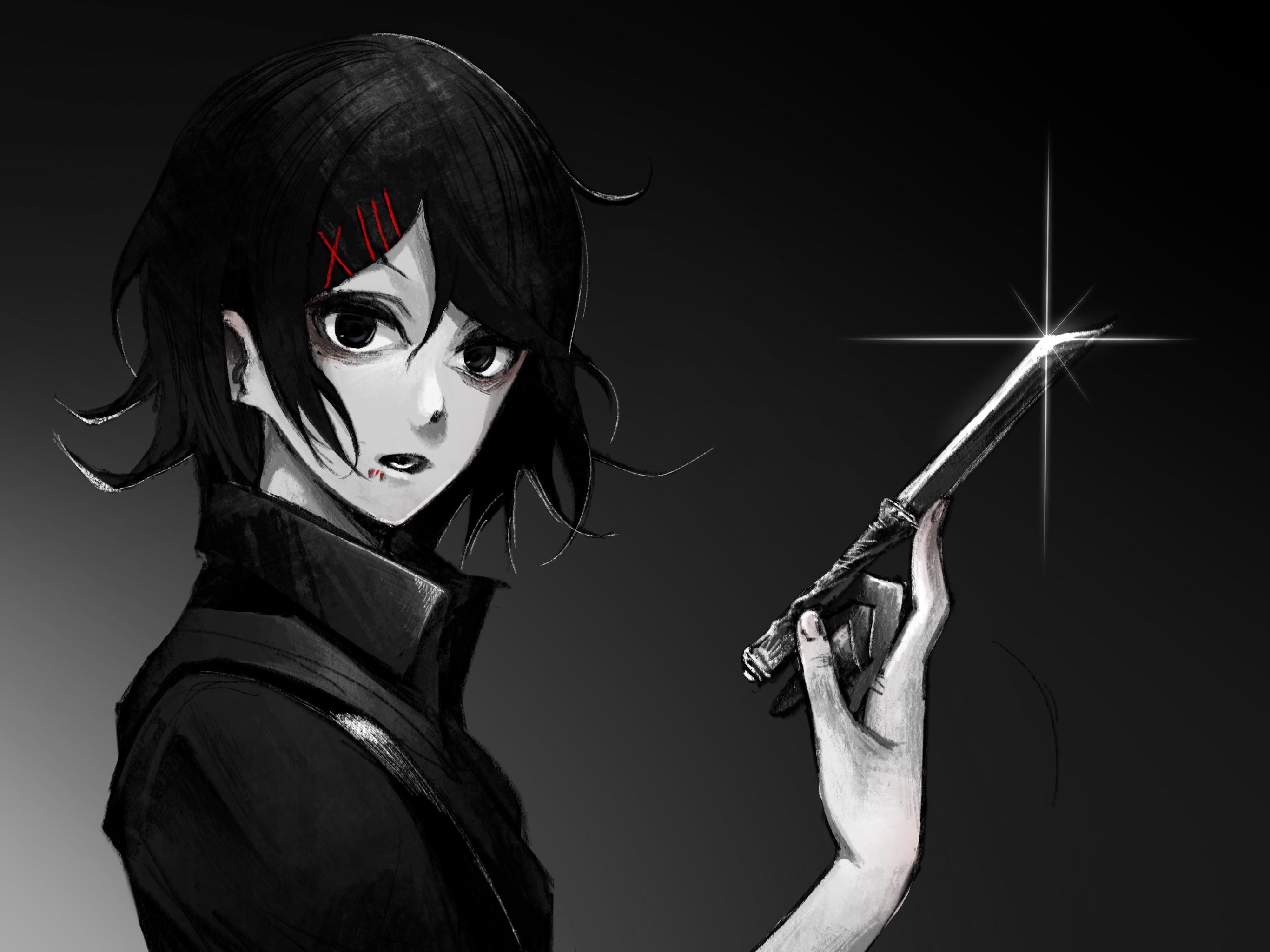 2732x2048 Title Anime Tokyo Ghoul De Juuzou Suzuya HD Wallpaper
