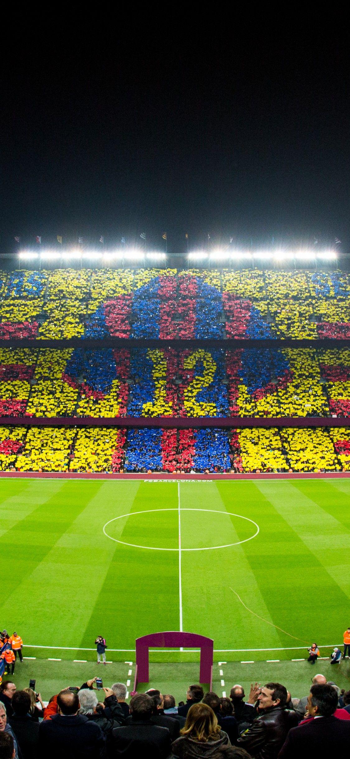 Fc Barcelona Stadium Wallpapers Top Free Fc Barcelona Stadium Backgrounds Wallpaperaccess