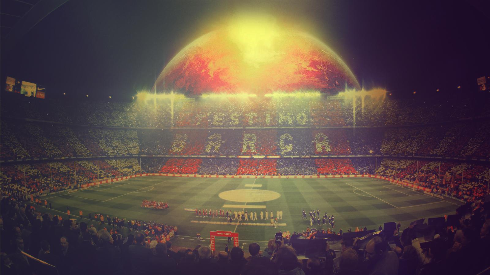 1600x900 Camp Nou Wallpaper HD
