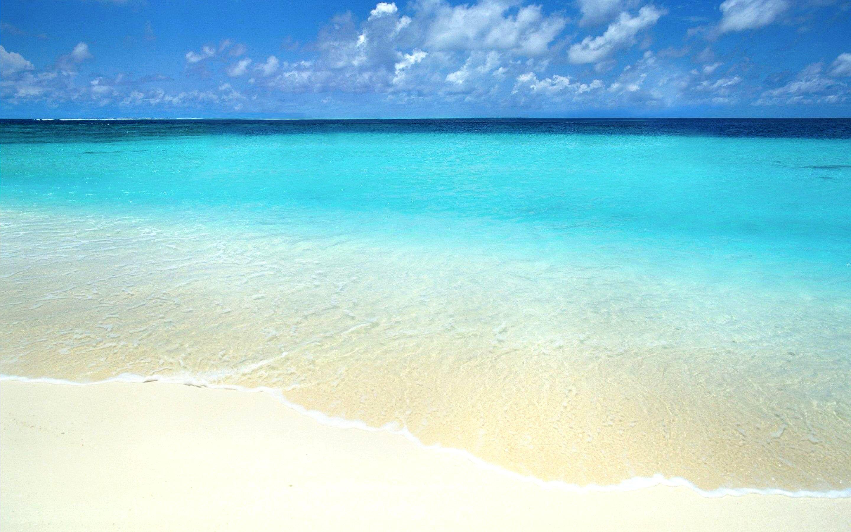 2880x1800 Beach HD Wallpaper