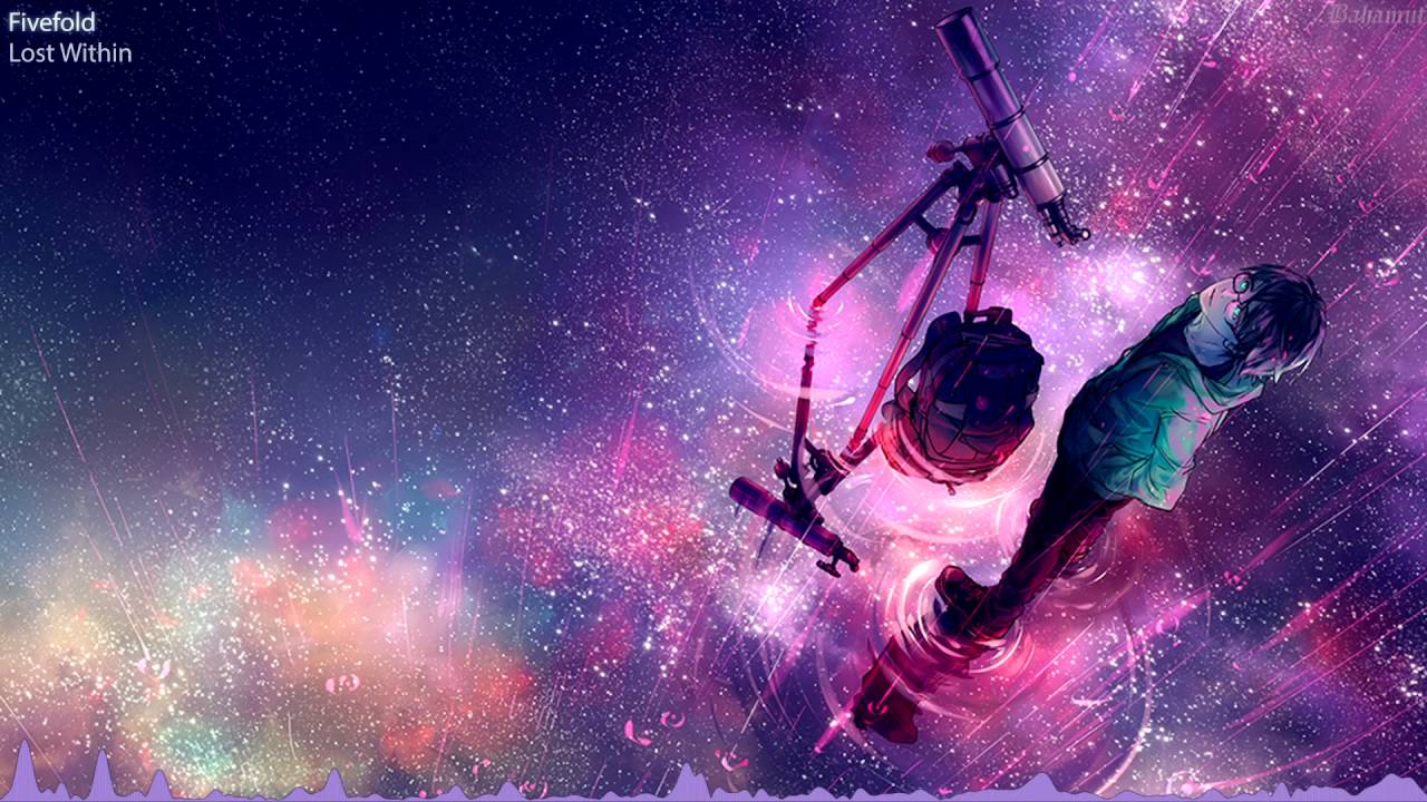 1280x720 Anime Galaxy Wallpaper 2020