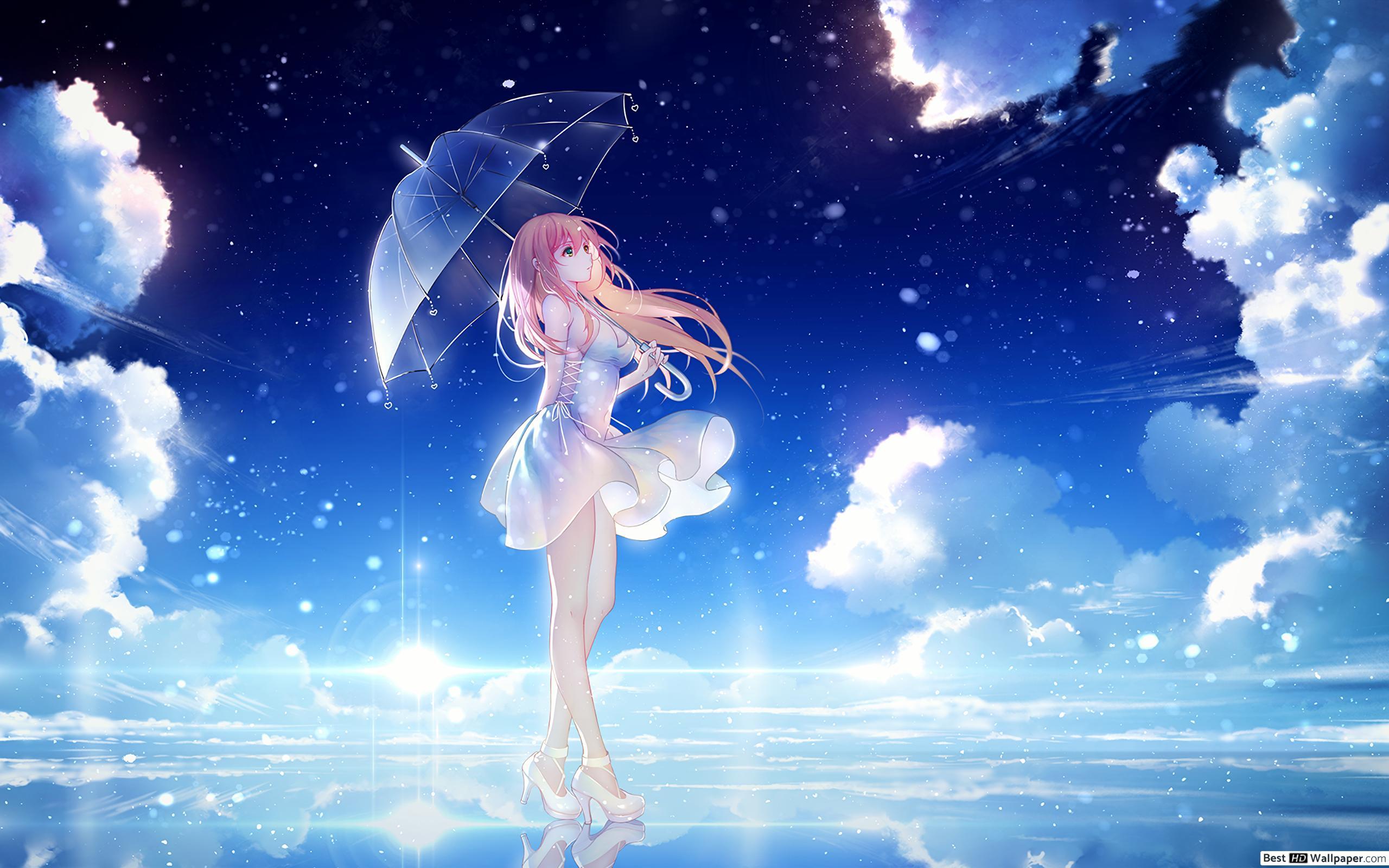 2560x1600 Anime Galaxy Wallpaper Phone