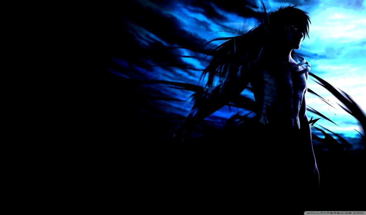 Dark Blue Anime Wallpapers Top Free Dark Blue Anime Backgrounds