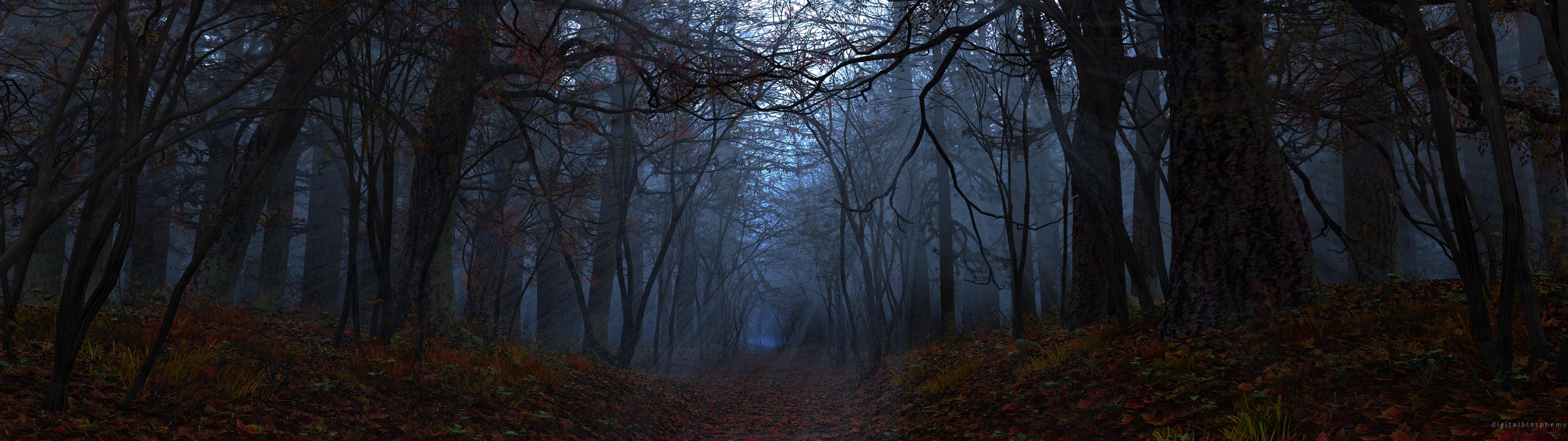3840x1080 Hd Wallpaper For Extended Desktop