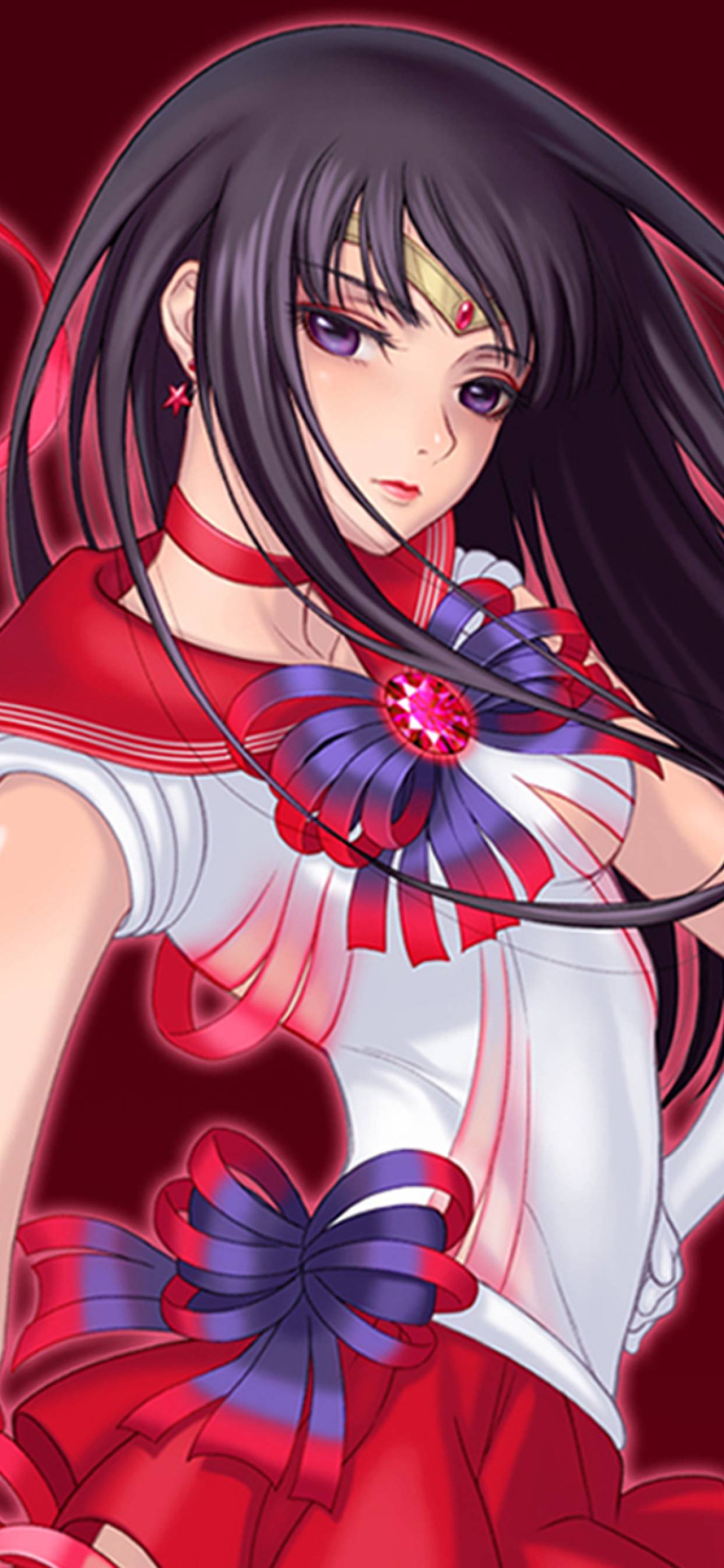 1242x2688 sailor mars, hino rei, girl iPhone XS MAX Wallpaper, HD Anime 4K Wallpaper, Image, Photo and Background
