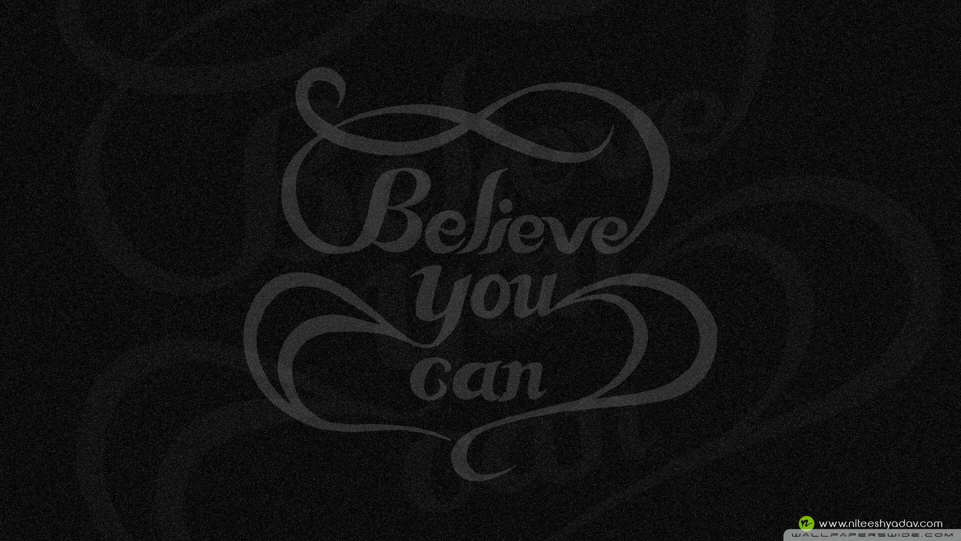 1920x1080 Believe Desktop Wallpaper