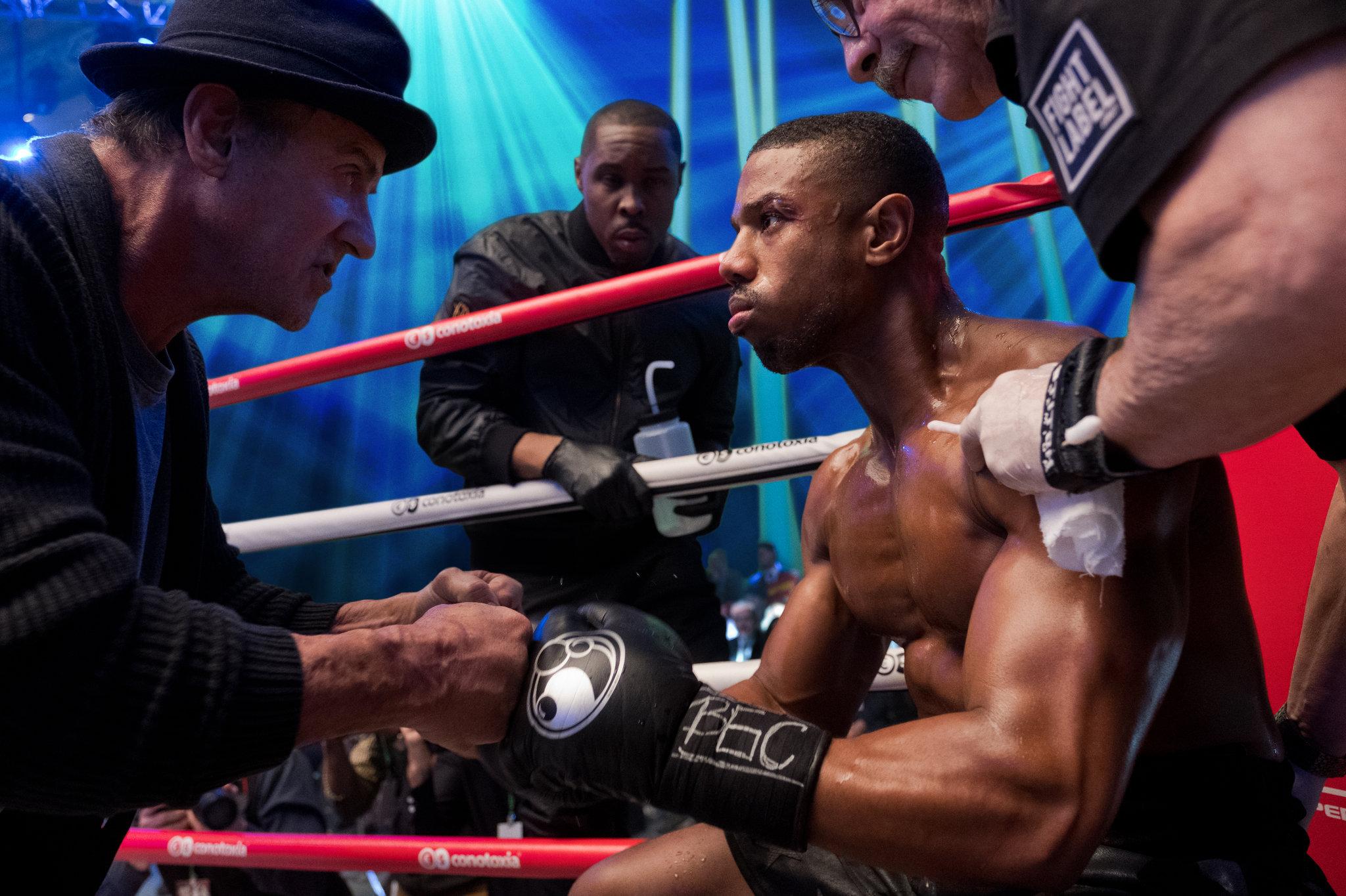 creed 2 boxing scene