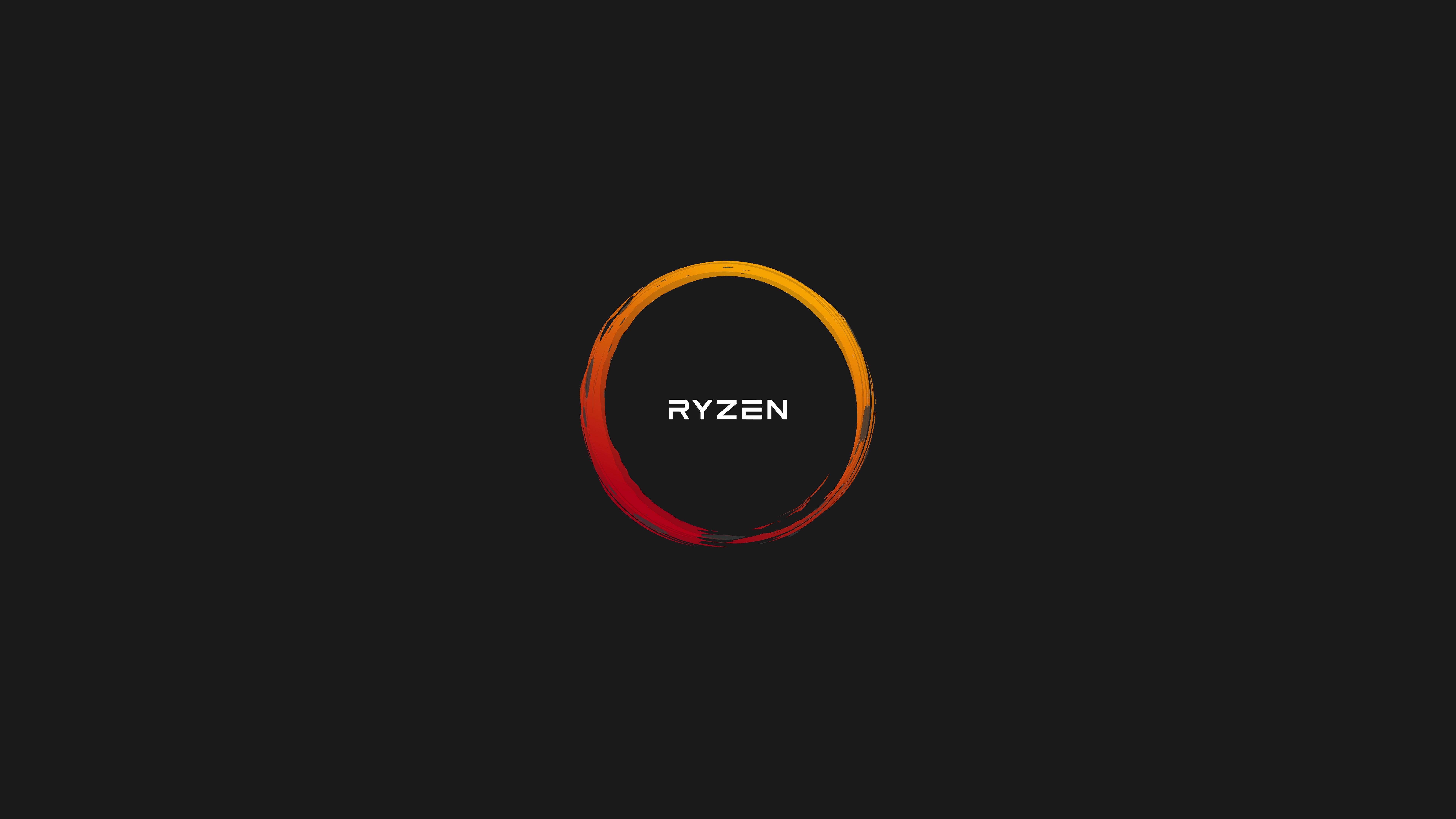 Ryzen Logo AMD CPU 4K Wallpaper #23