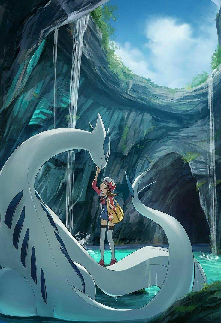 736x1076 Lugia on water. #Awesome wallpaper. #Pokémon wallpaper. #HD wallpaper for iPhone. #iPhone. Pokemon lugia, Pokemon background, Cool pokemon