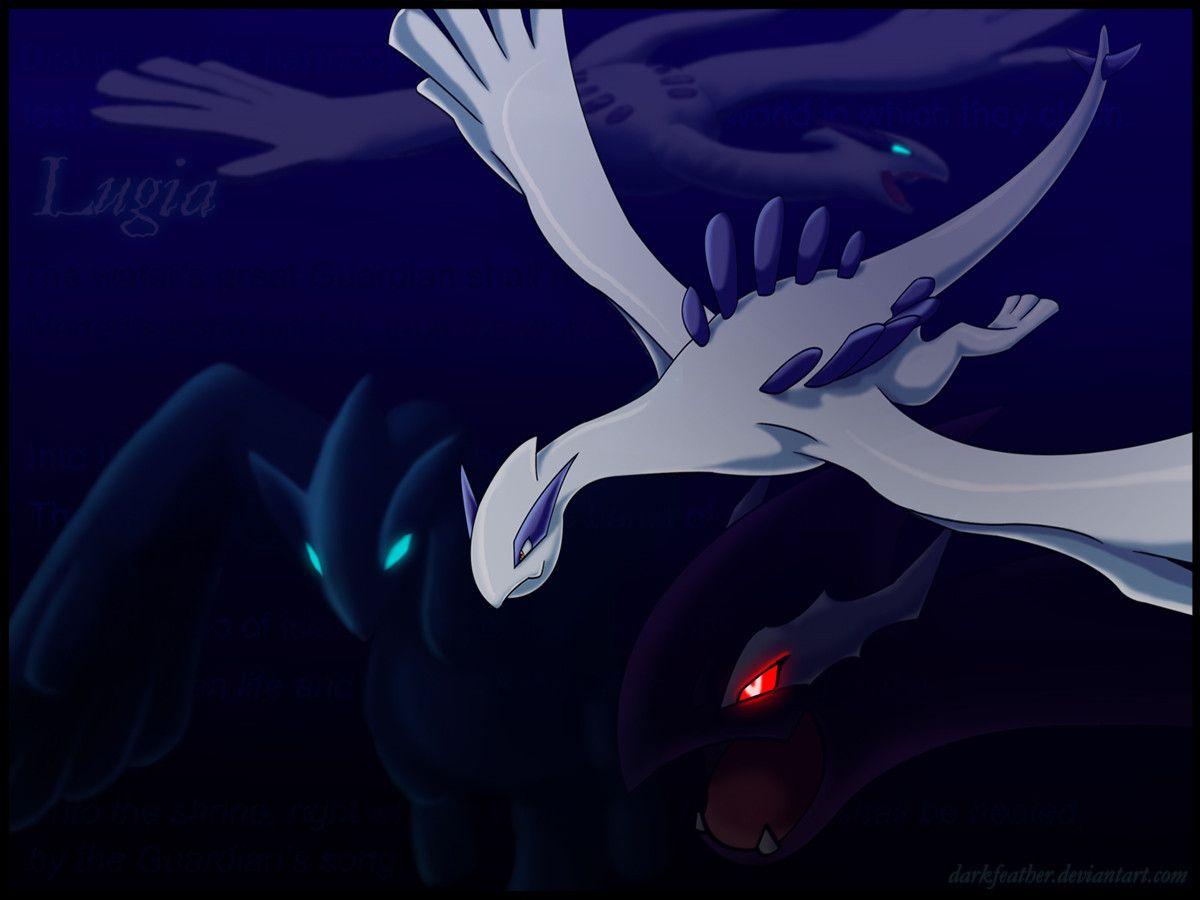 Pokemon dark. Покемон тёмная Лугия. Покемон теневая Лугия. Шэдоу Лугия. Lugia Эволюция.