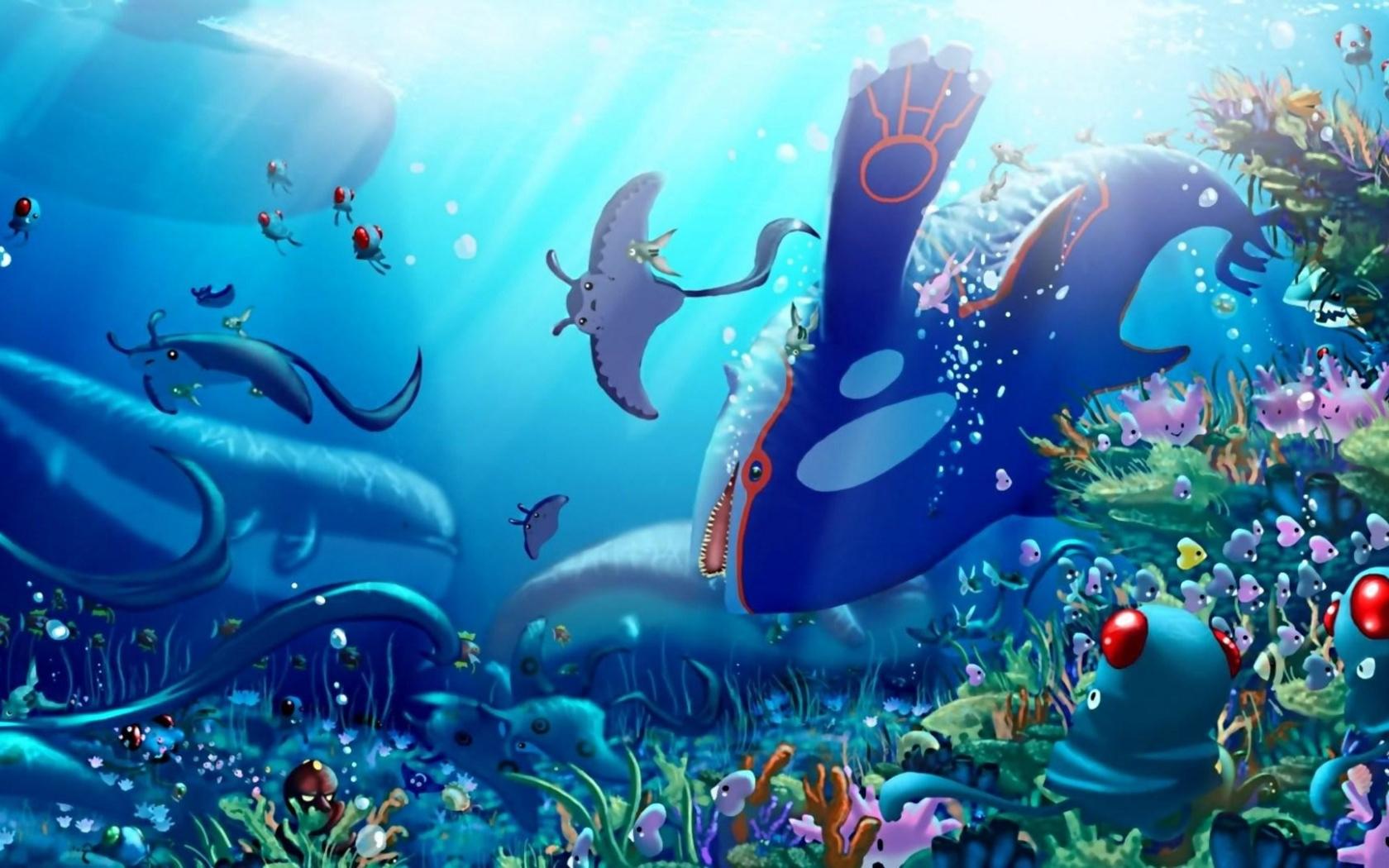 1680x1050 Pokemon Lugia Wallpaper On Wallpaperplay Pokemon Background HD Wallpaper