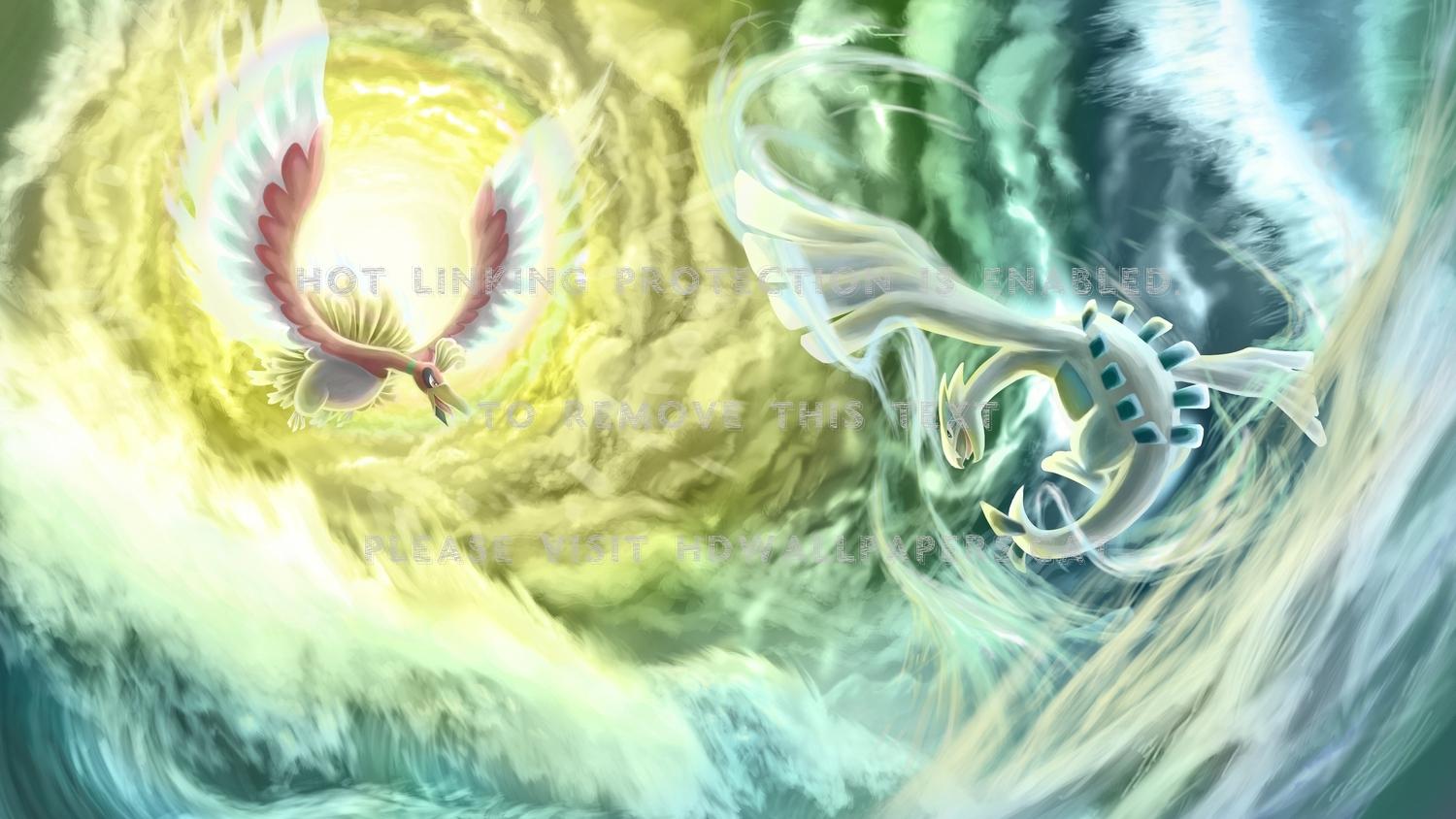 1500x844 lugia and ho cool anime pokemon