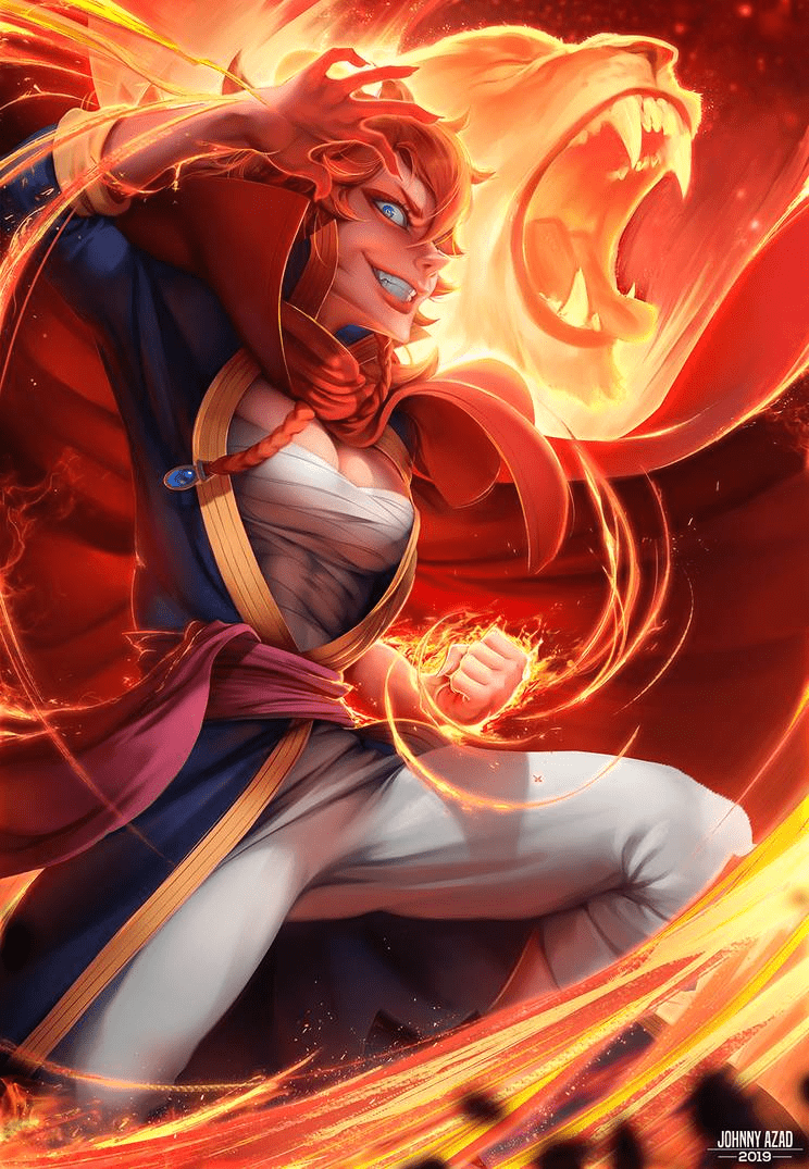 744x1075 Black Clover: Mereoleona Vermillion. Black clover manga, Black clover anime, Black bull