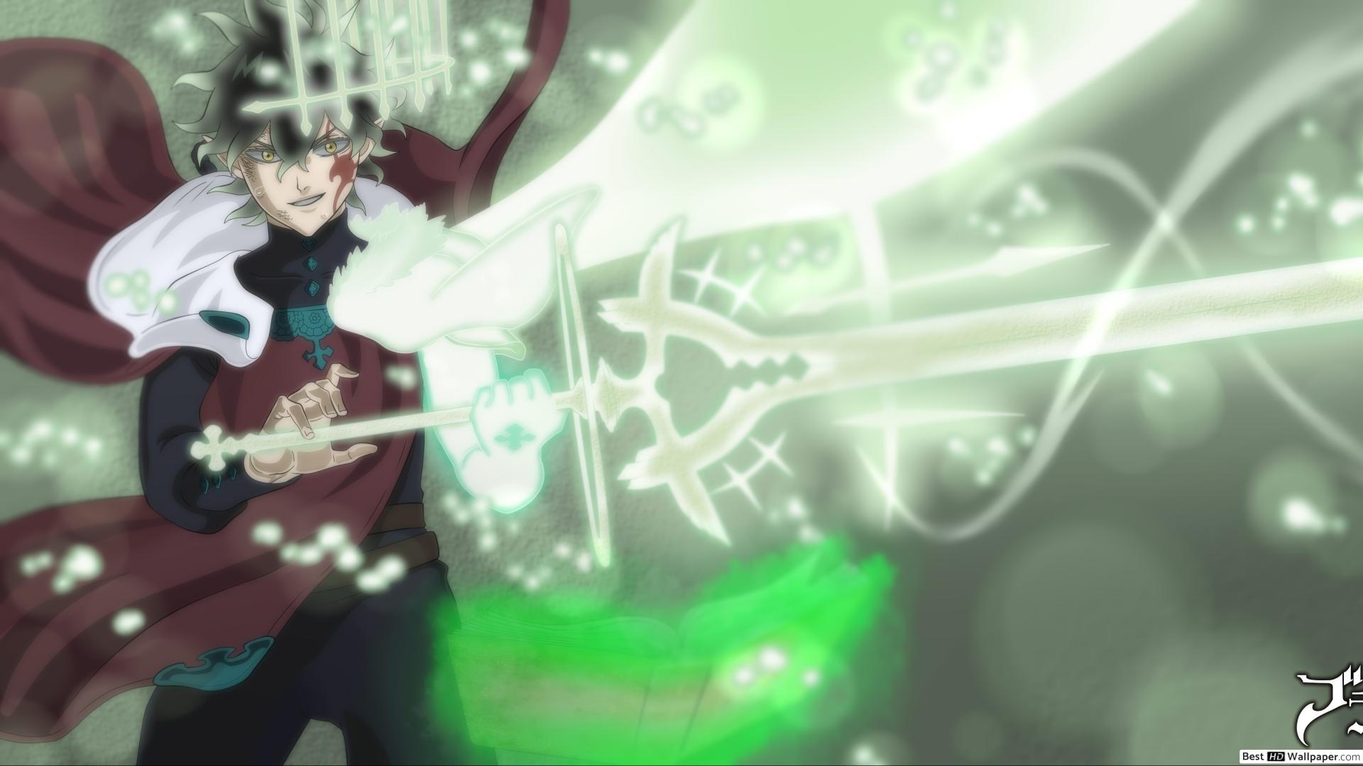 1920x1080 Magic Black Clover Yuno HD Wallpaper
