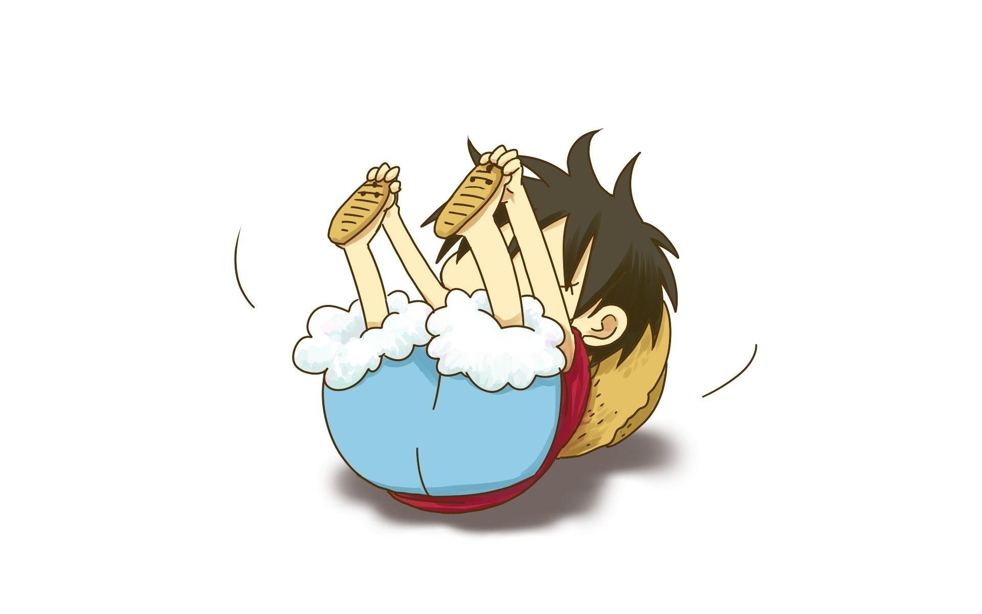 1920x1200 Luffy Chibi Wallpaper