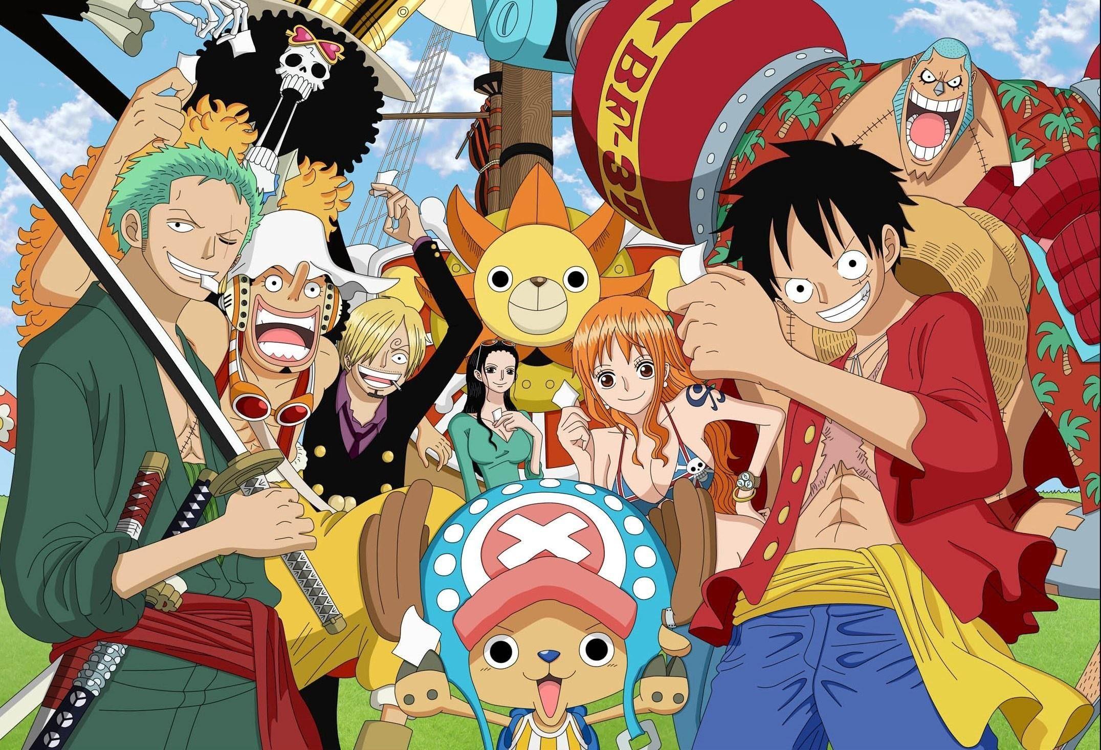 2152x1466 Chibi One Piece Desktop Background
