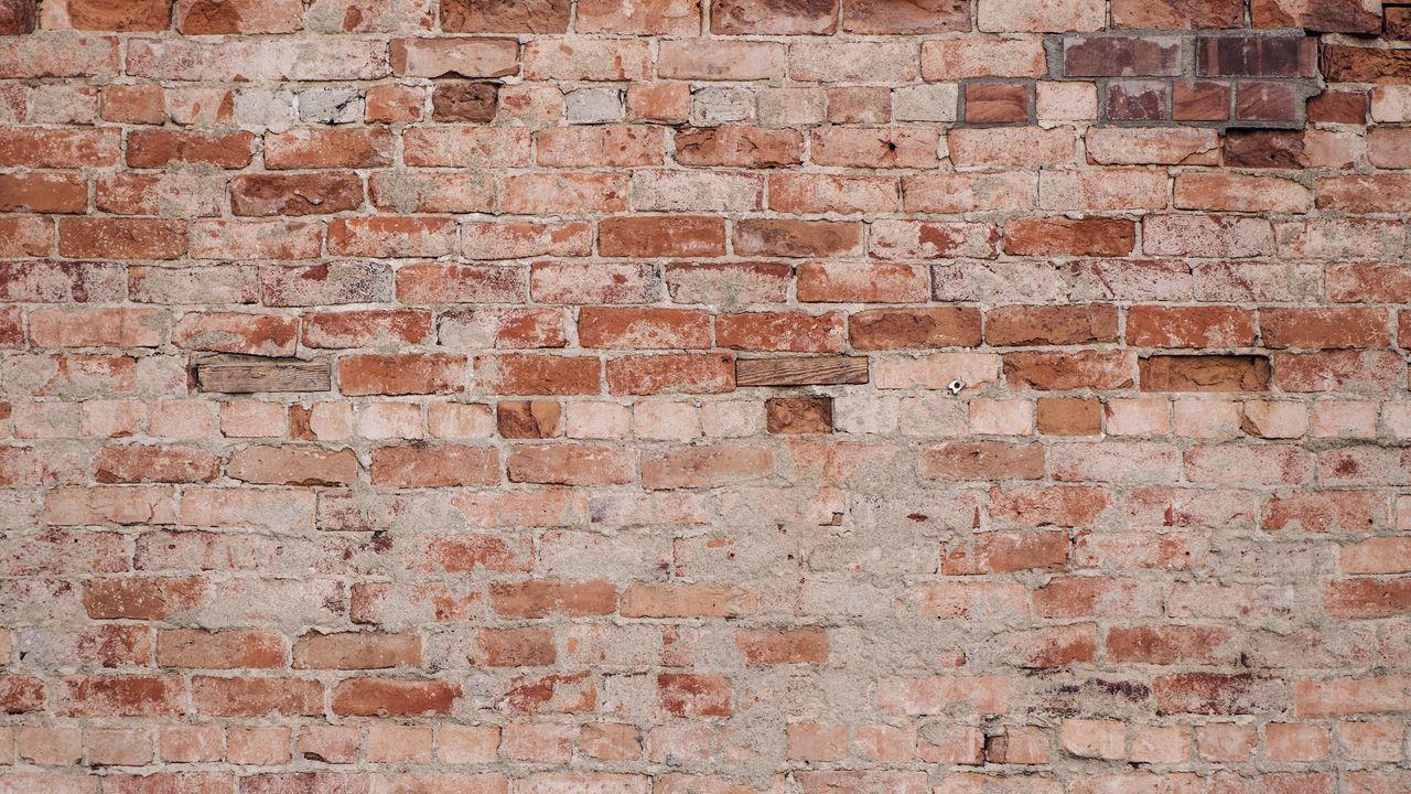1280x720 Wallpaper brick wall bricks wall old