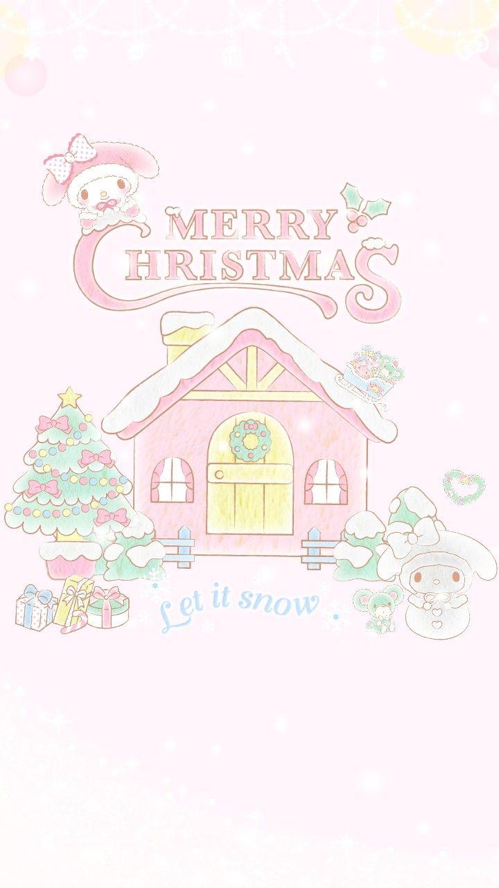 720x1280 My Melody Christmas ideas. sanrio wallpaper, melody, hello kitty