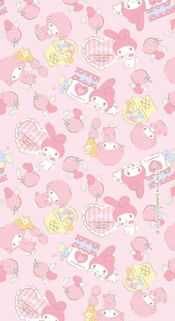 700x1280 My Melody Wallpaper Phone Free HD Wallpaper