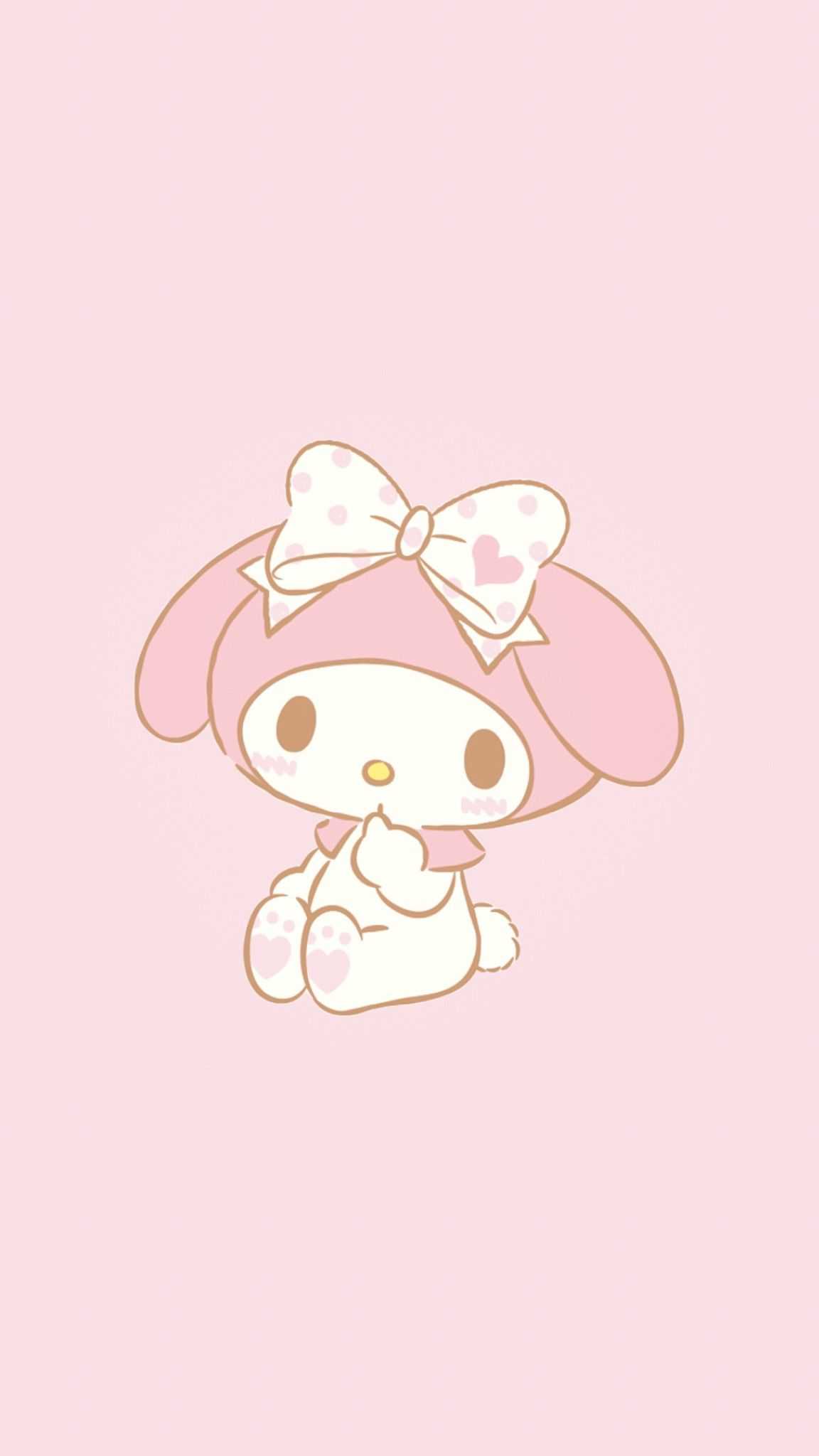 1152x2048 My Melody Wallpaper Free HD Wallpaper