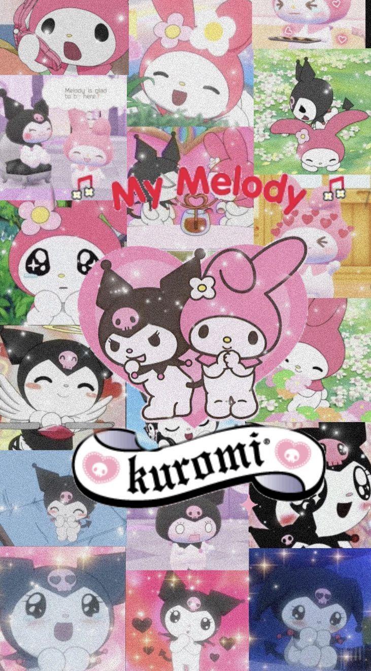731x1321 My Melody And Kuromi Wallpaper