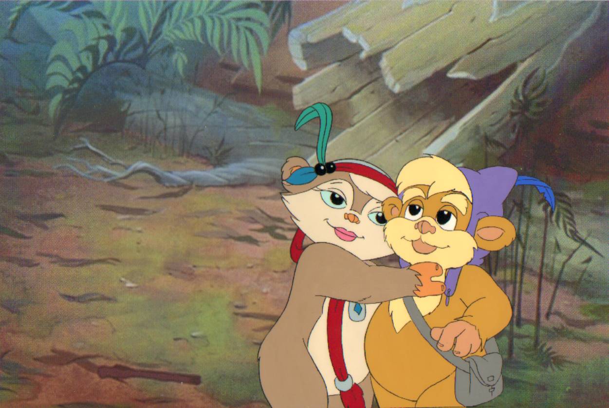 1251x839 80s Cartoons image Star Wars Ewoks Animated Cels HD wallpaper