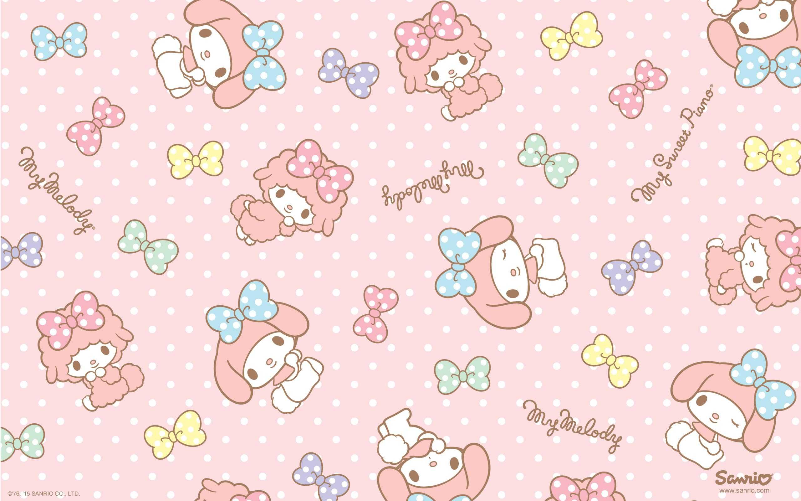 2560x1600 My Melody Wallpaper Desktop Free HD Wallpaper