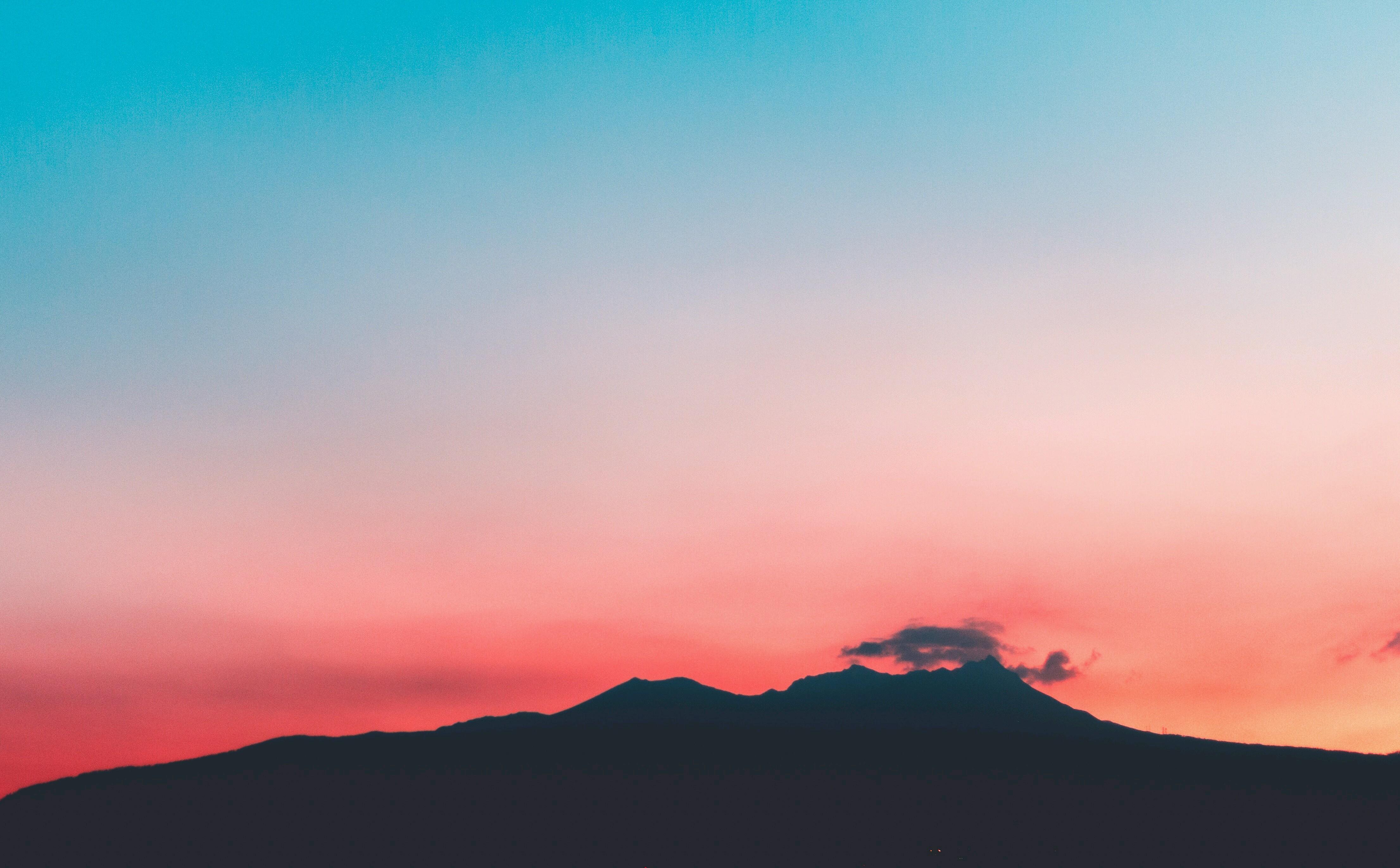 4423x2742 #clouds, #Chill Out, #landscape, #mountains, #sunset, #sky, wallpaper. Mocah HD Wallpaper