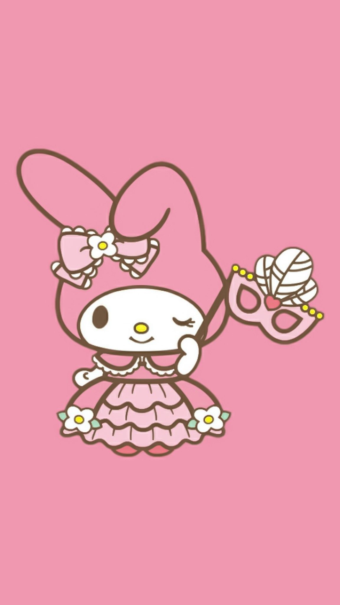 1152x2048 มายเมโลดี้. Hello kitty my melody, My melody wallpaper, My melody