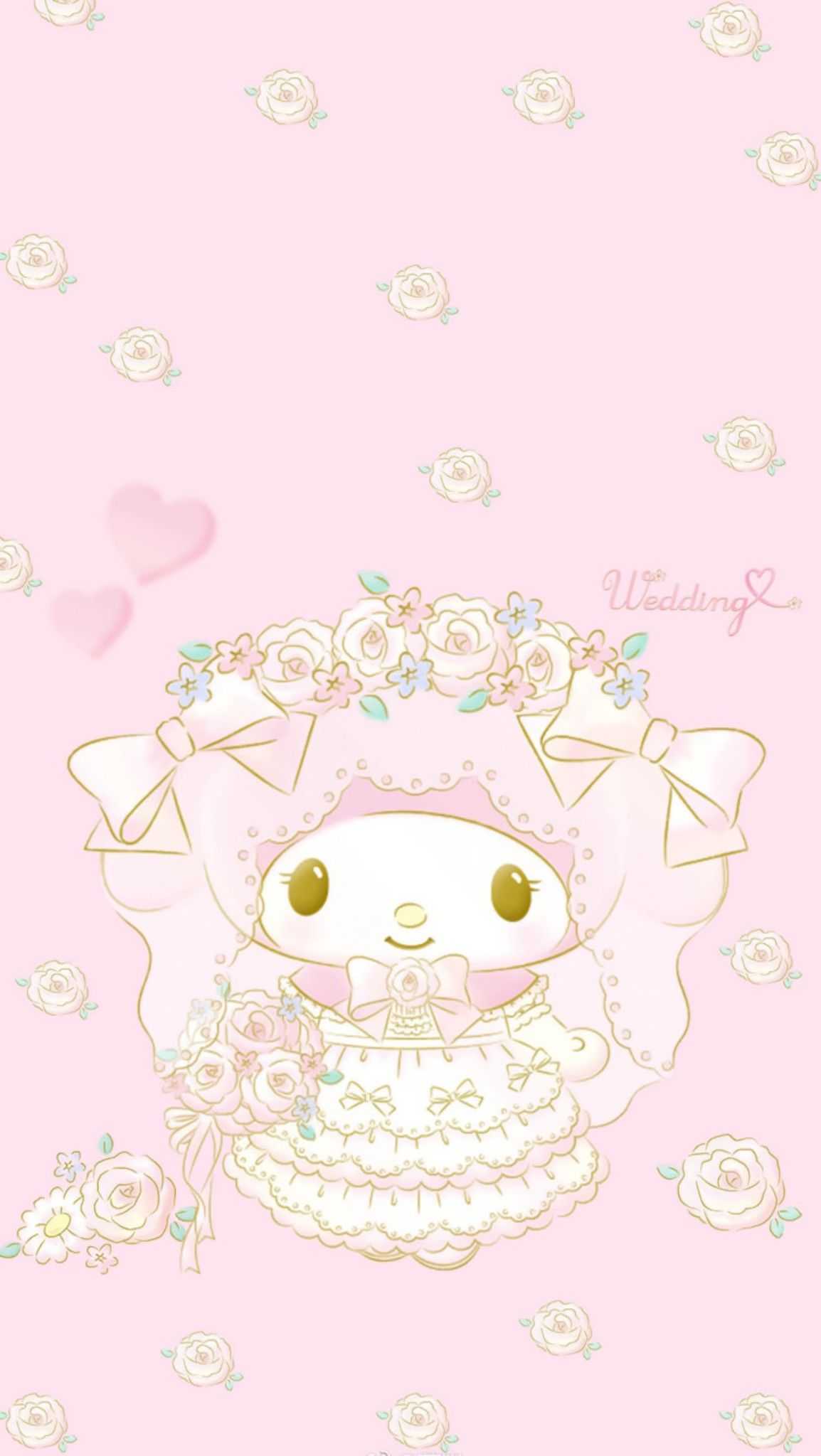 1154x2048 My Melody Cute Wallpaper Free HD Wallpaper