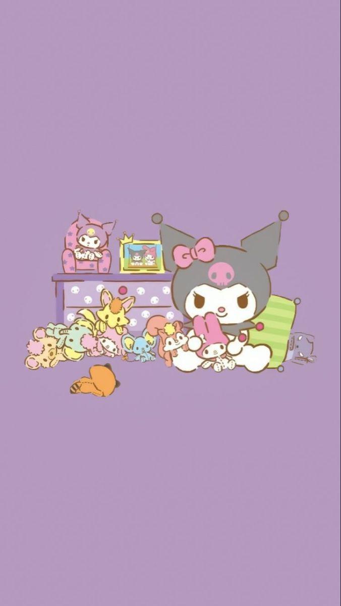 676x1200 My Melody iPhone Wallpaper