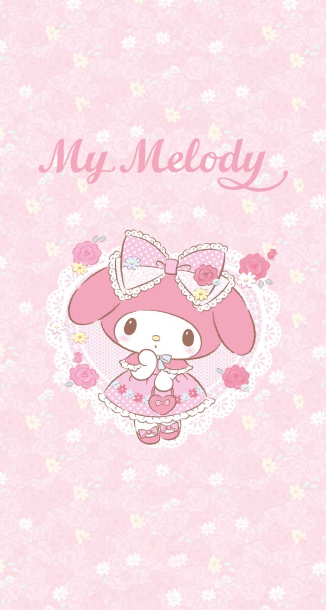 1256x2353 Kawaii My Melody Wallpaper Free HD Wallpaper
