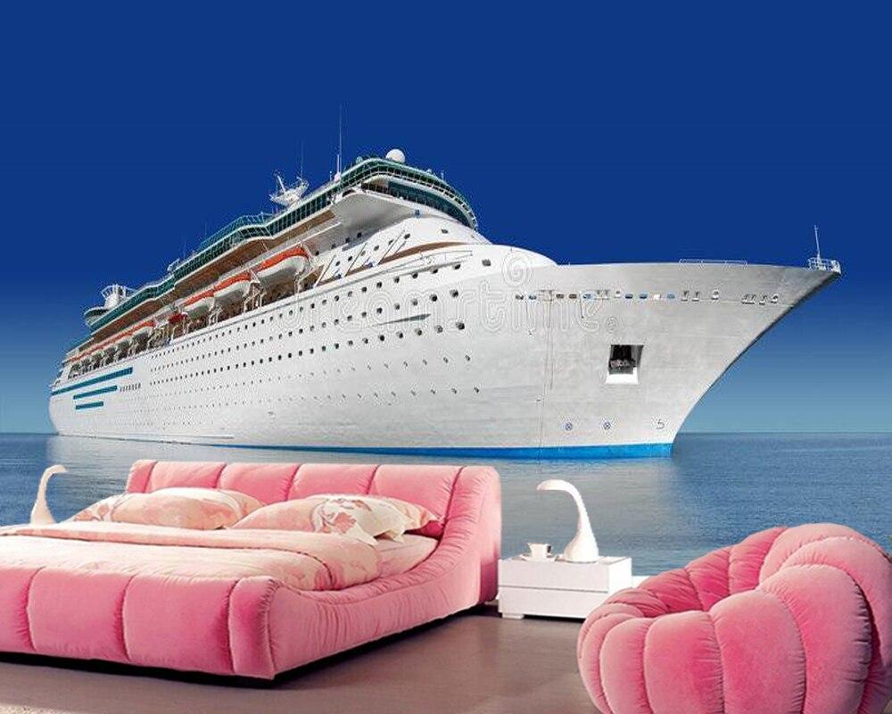 1000x800 Cruise ship 3D wallpaper papel de parede, living room sofa TV wall children bedroom wall papers home decor cafe bar mural. Wallpaper