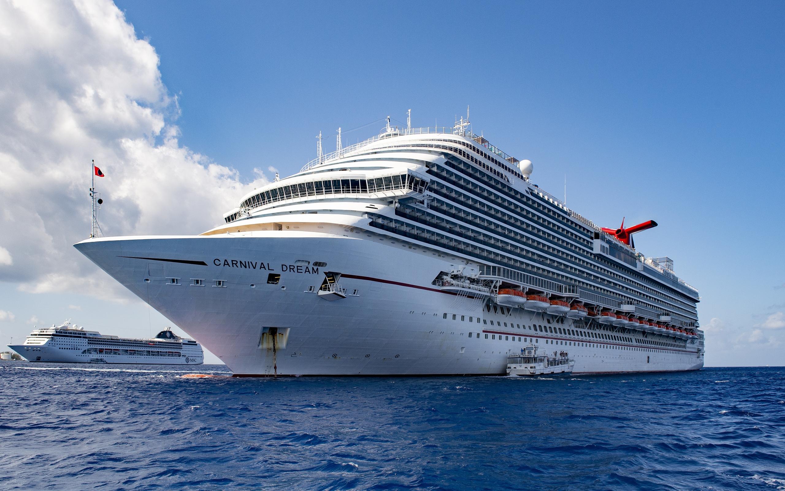 2560x1600 Wallpaper Of Cruise Ship, Ship, Sea, Water Background
