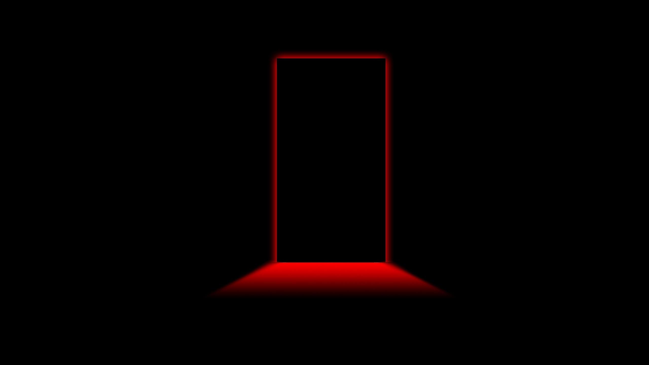 2560x1440 Download Wallpaper, Download 2560x1440 creepy minimalistic red red light black background doors 2560x1440 wallpaper People HD Wallpaper, Hi Res People Wallpaper, High Definition Wallpaper