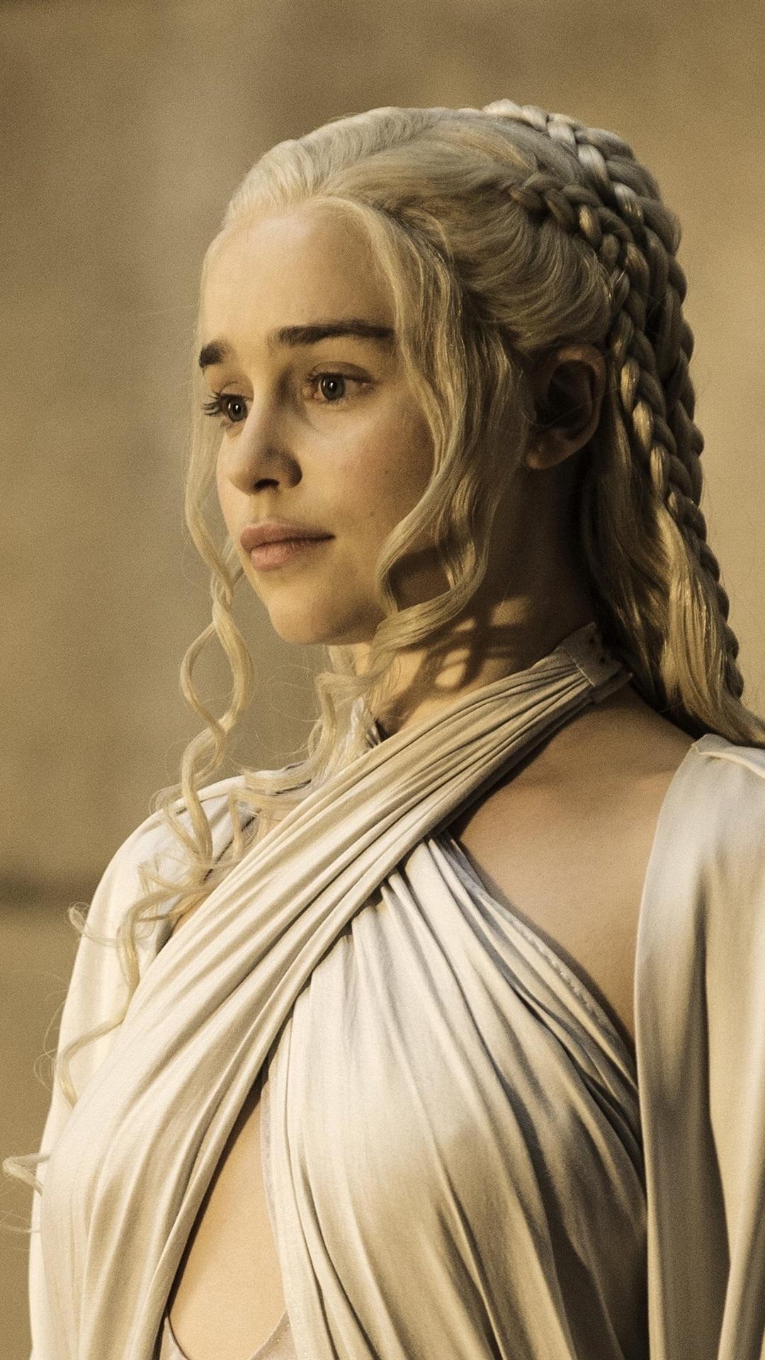 1080x1920 Emilia Clarke, Game Of Thrones, Season 5 1080x1920 IPhone 8 7 6 6S Plus Wallpaper, Background, Picture, Image