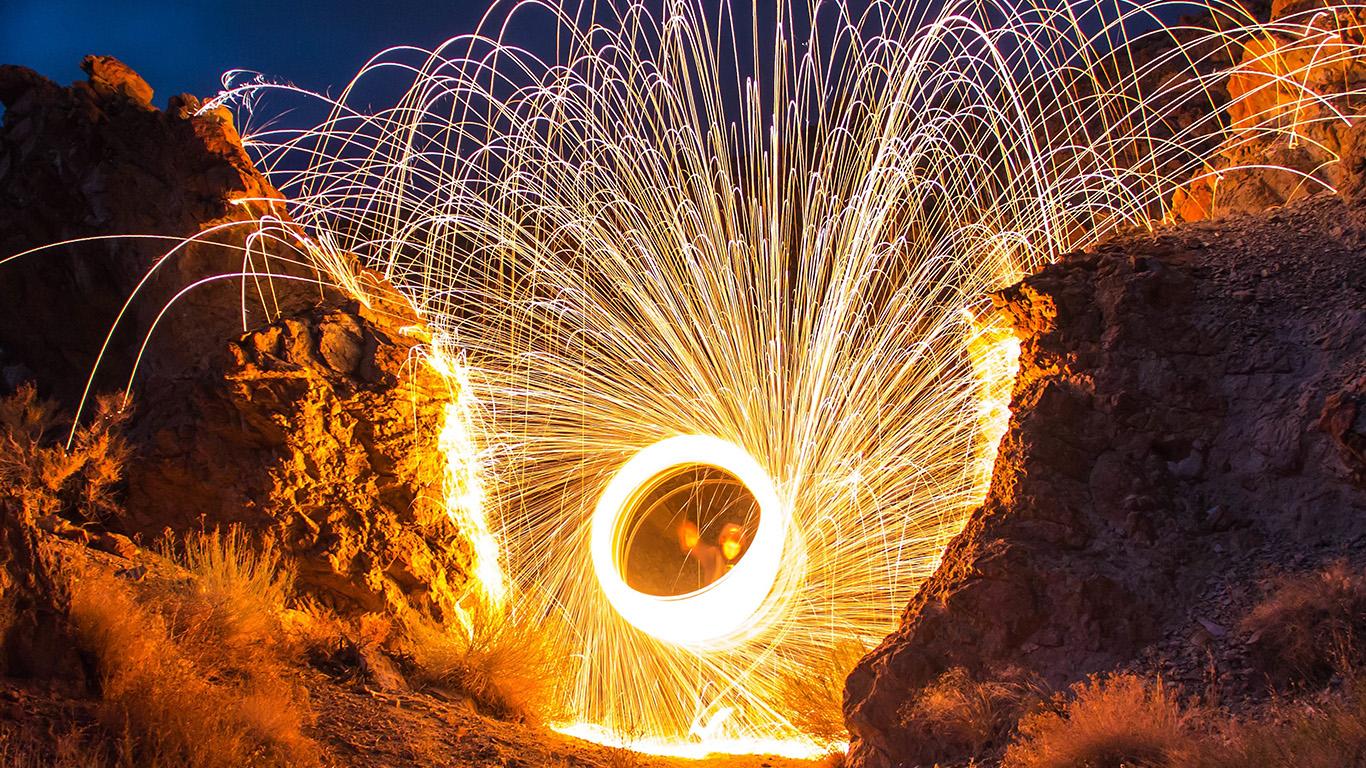 1366x768 wallpaper for desktop, laptop. lights nature fun camping