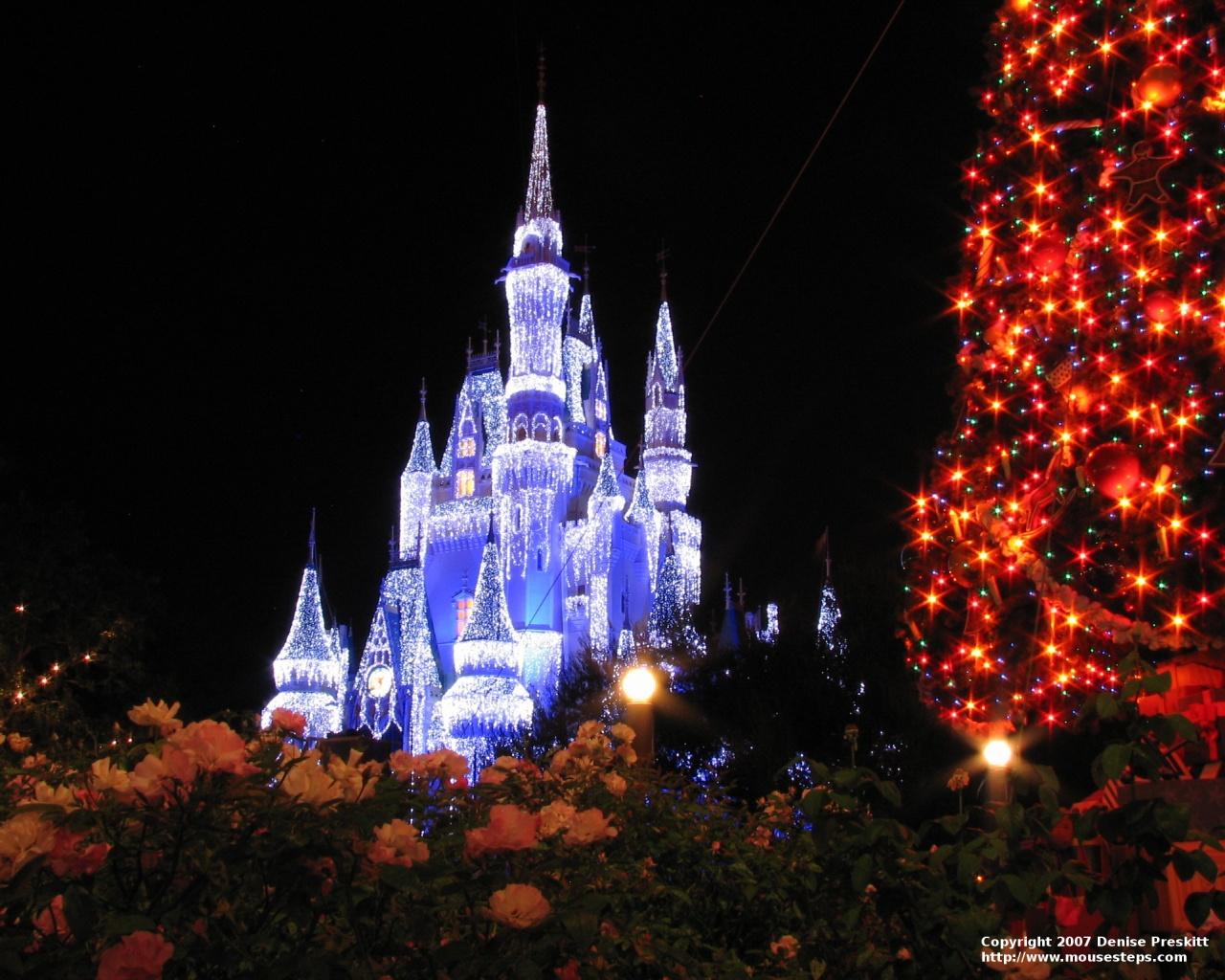 1280x1024 Desktop Wallpaper Christmas Photo From Walt Disney World
