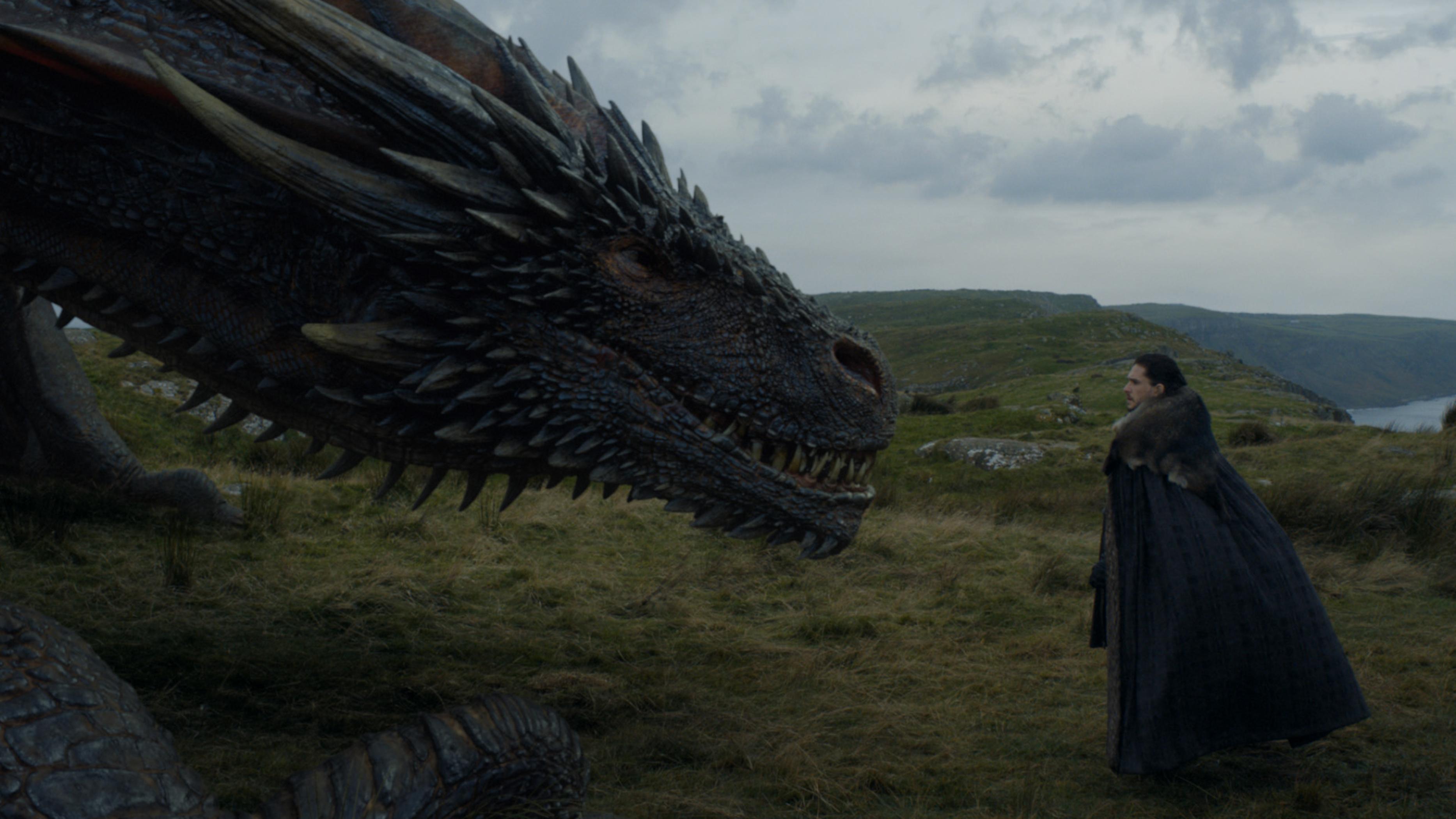 3733x2100 Game of Thrones Season 7 Eps 5 Dragon Jon Snow Wallpaper Live Wallpaper HD